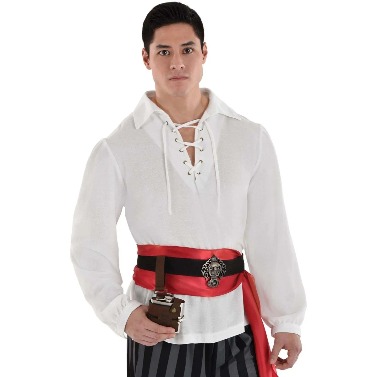 Pirate Belt with Flask for Adults - Image 3
