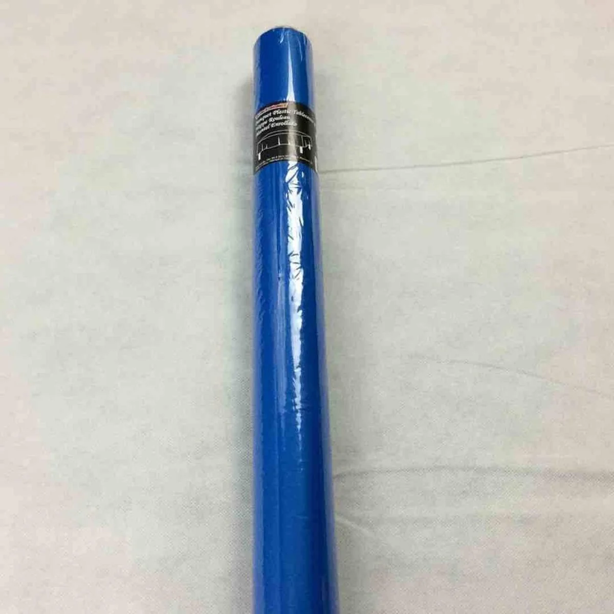 Plastic Table Cover Roll, Royal Blue, 40 x 1200 Inches, 1 Count