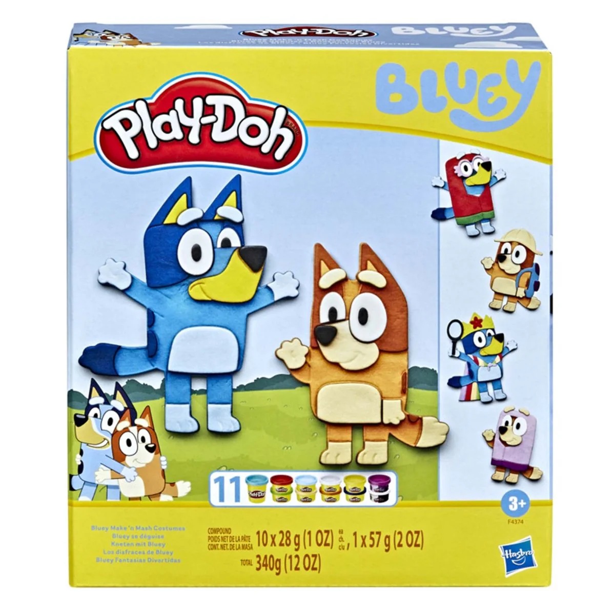Play-Doh Bluey Make 'n Smash Costumes, 1 Count - Image 4