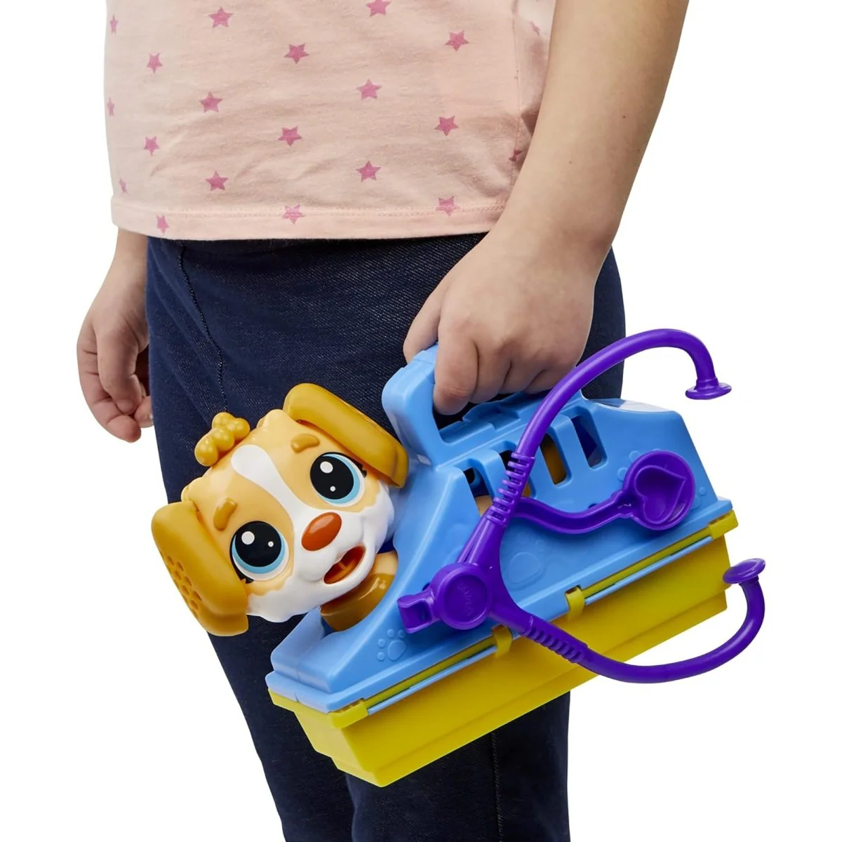 Play-Doh Care 'n Carry Vet Playset with Toy Dog, 1 Count - Image 11
