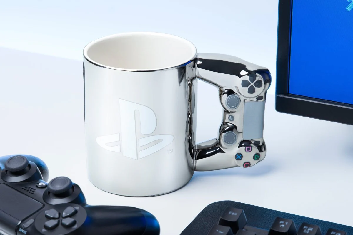 Playstation 4 Silver Controller Mug - Image 4