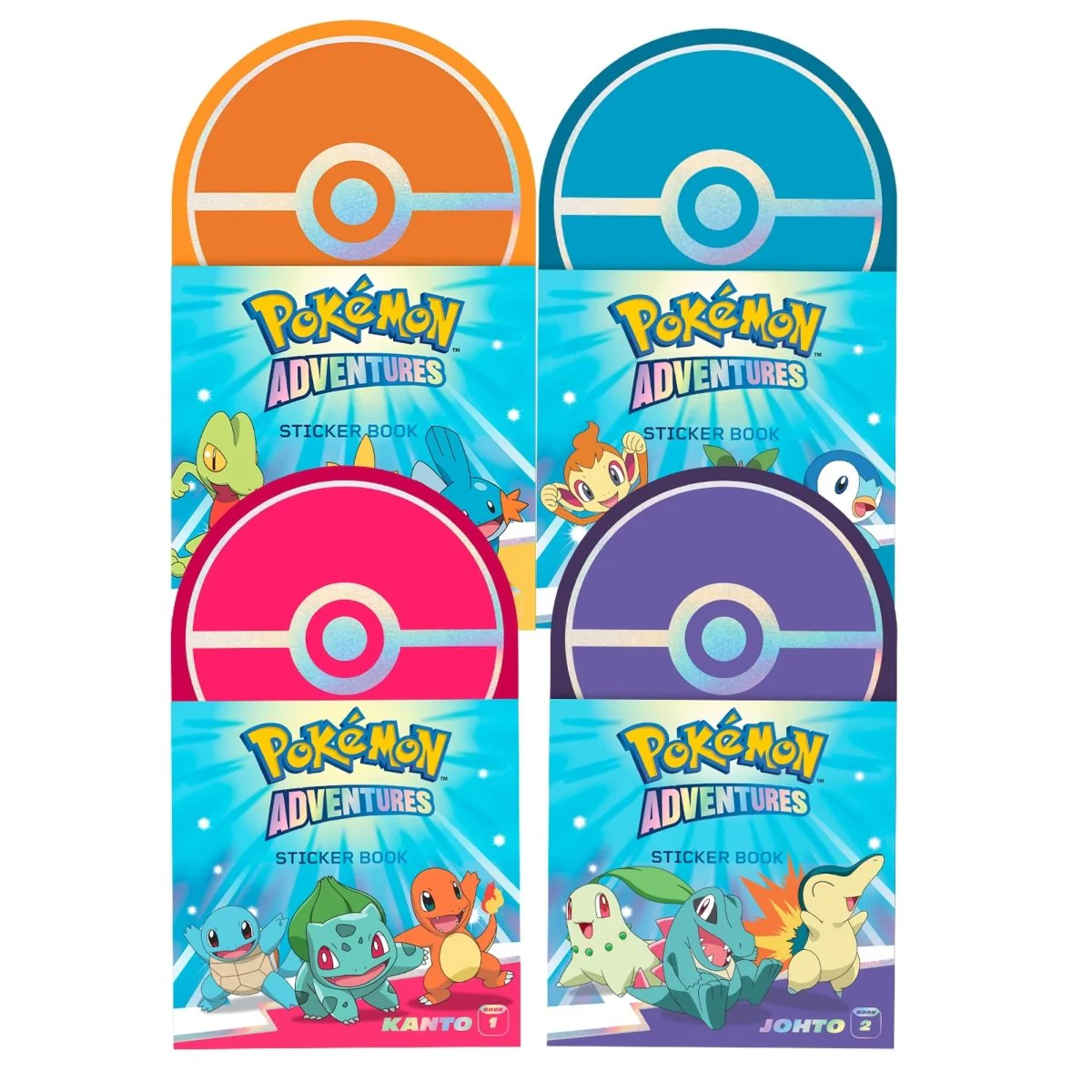 Pokémon Adventures Sticker and Activity Book, Assortment, 1 Count