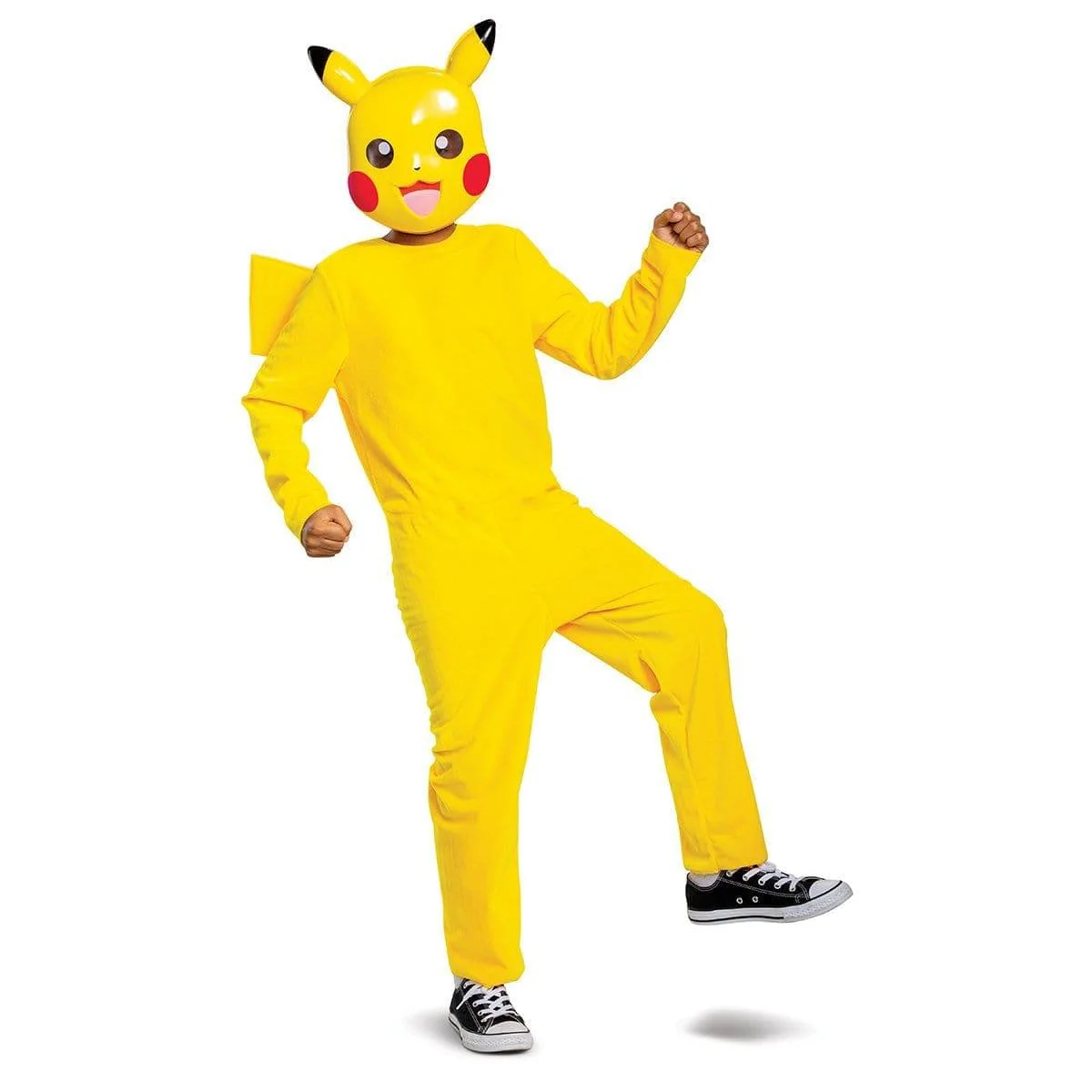 Pokémon Pikachu Classic Costume for Kids, Yellow Jumpsuit