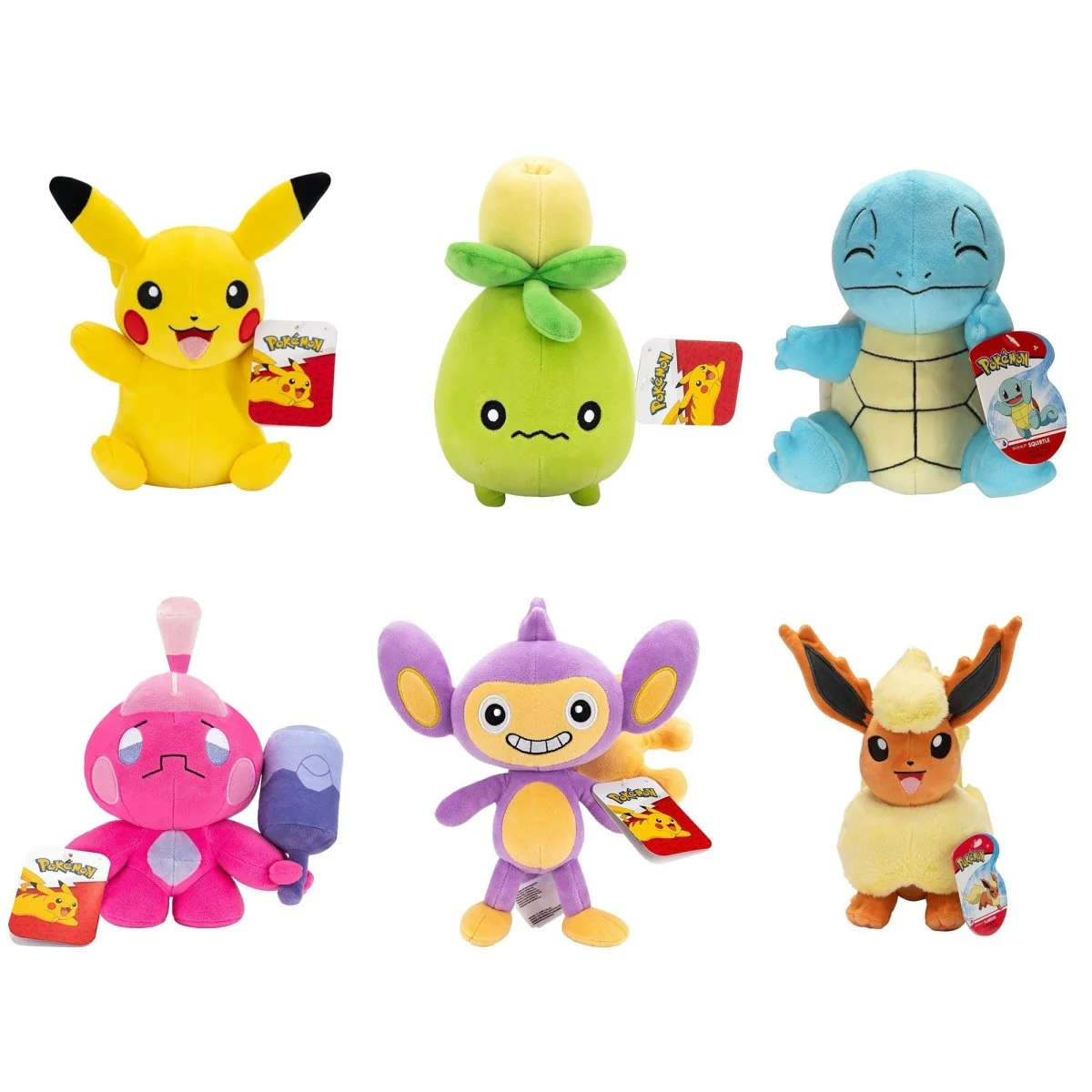 Pokémon Plush, 8 Inches, Assortment, 1 Count