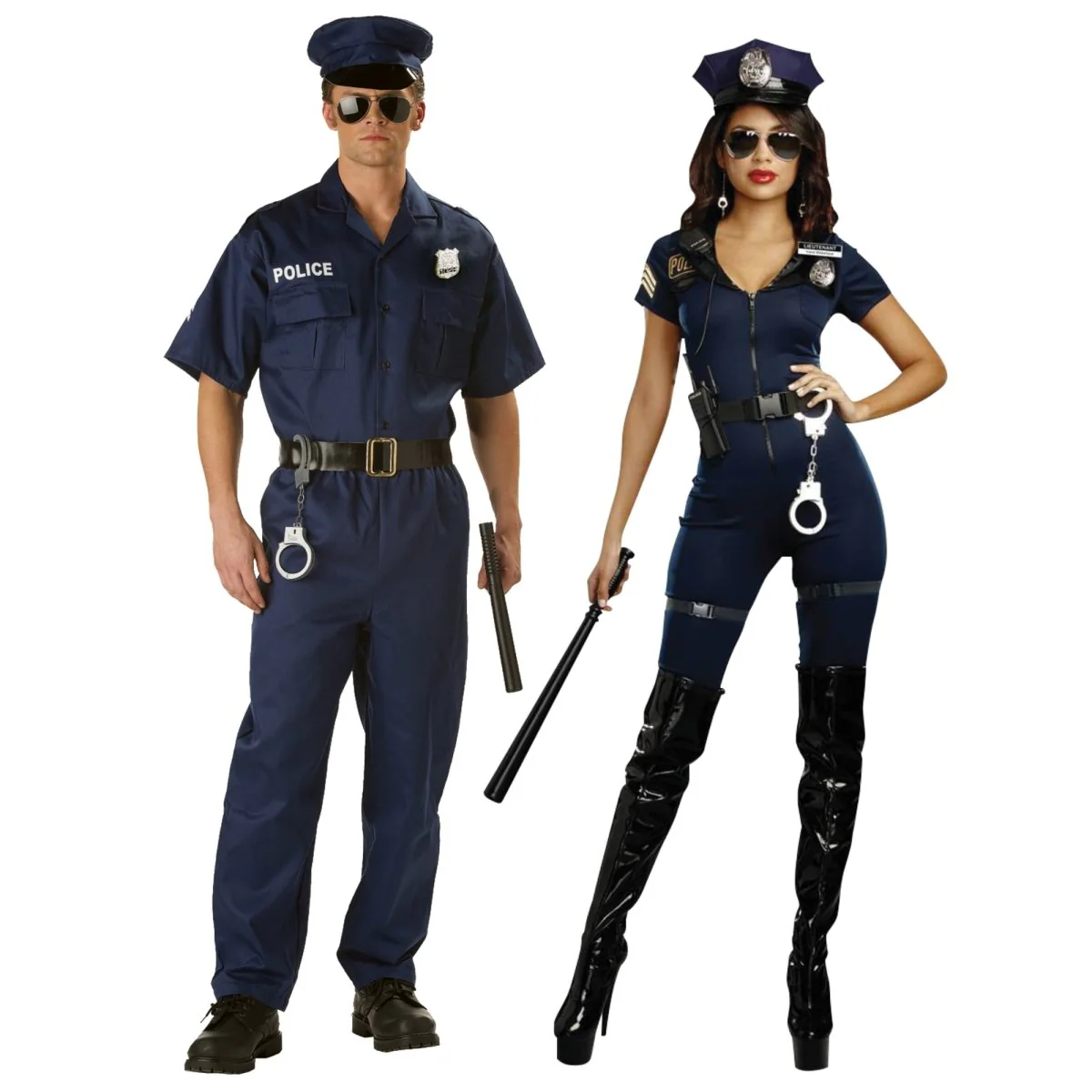 Police Officer Couple Costumes