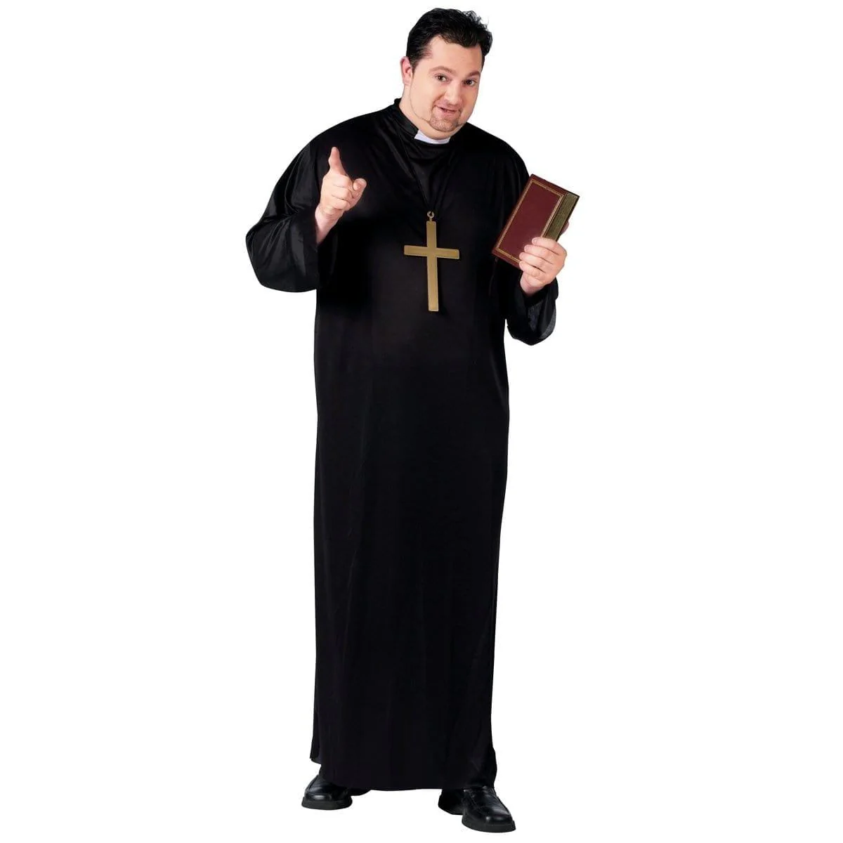 Priest Plus Size Costume for Adults