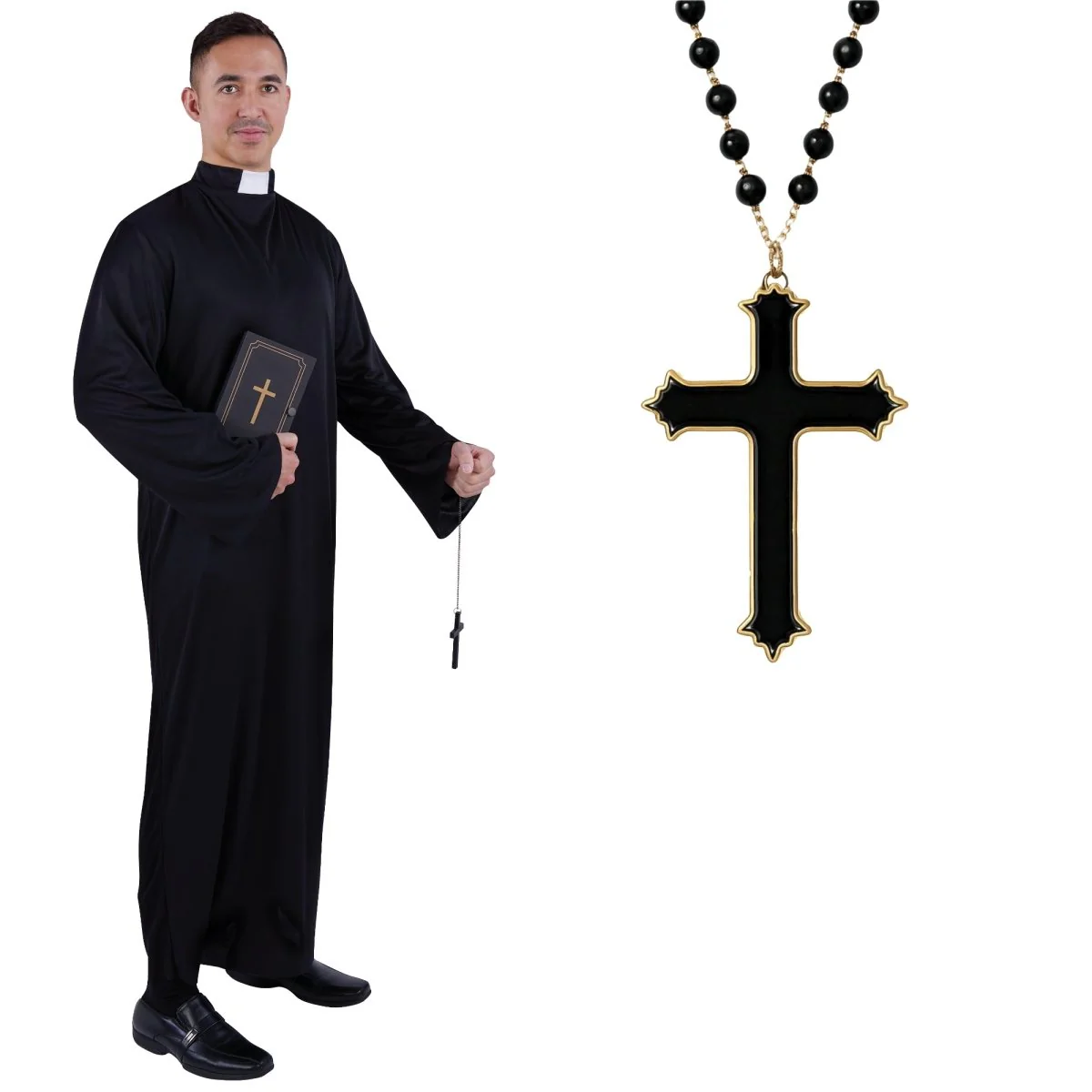Priest Costume Kit for Adults
