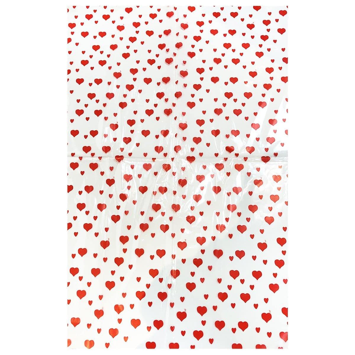 Large Print Heart Opp Bag