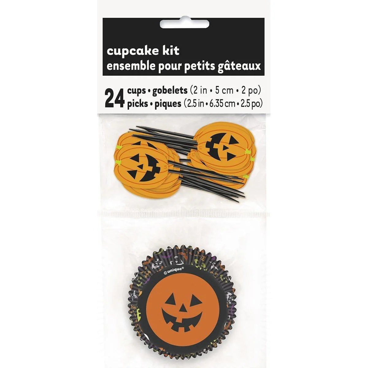 Pumpkin Cupcake Kit, 24 count
