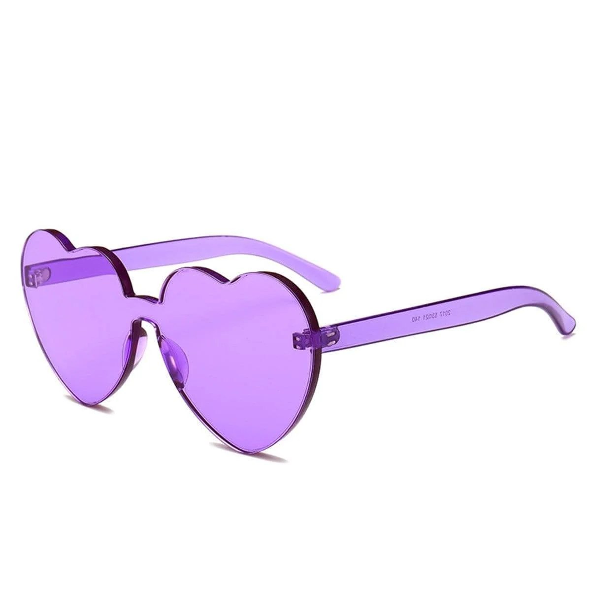Purple Fashion Shaped Sunglasses for adults