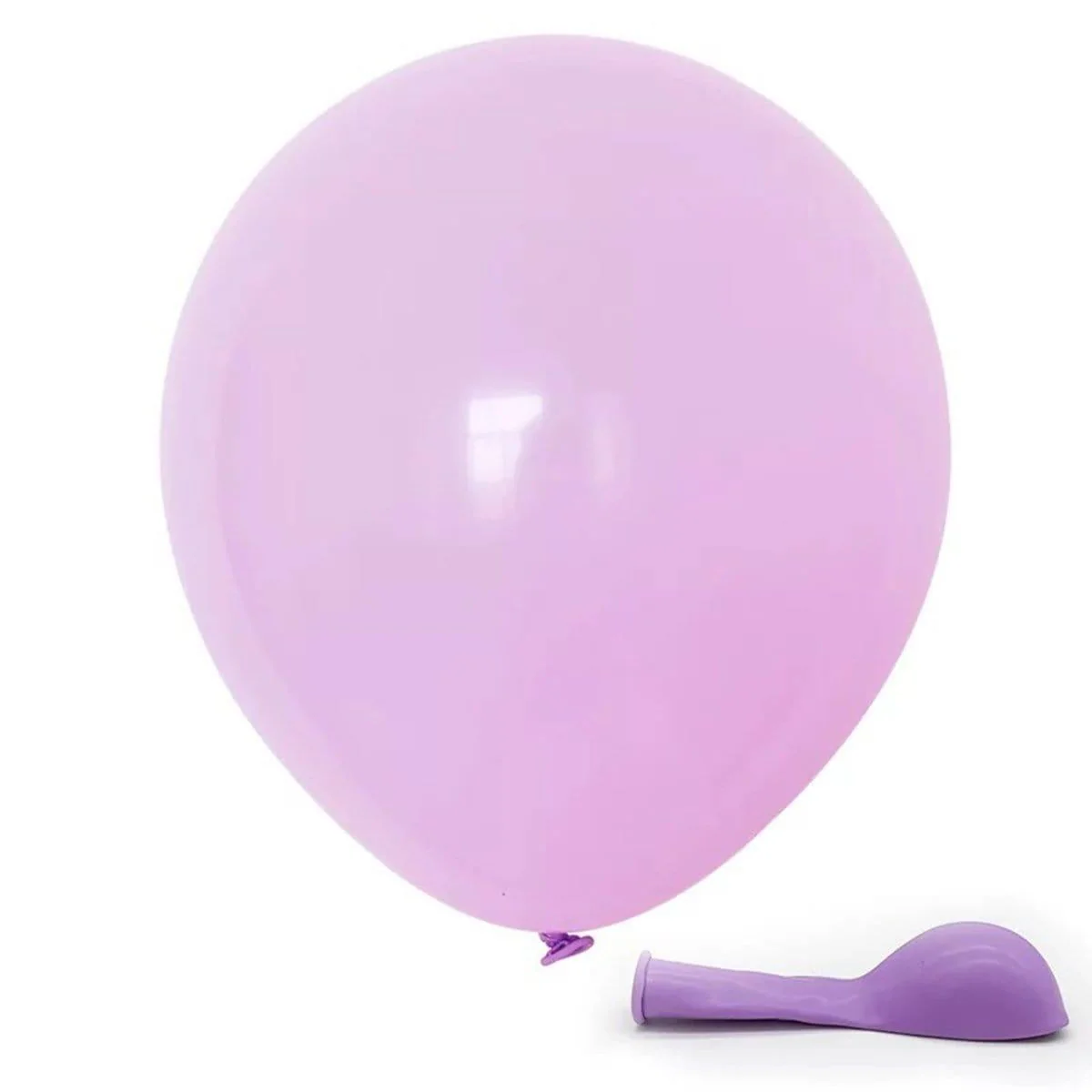 Purple Latex Balloon 12 Inches, Macaroon Collection, 72 Count - Image 2