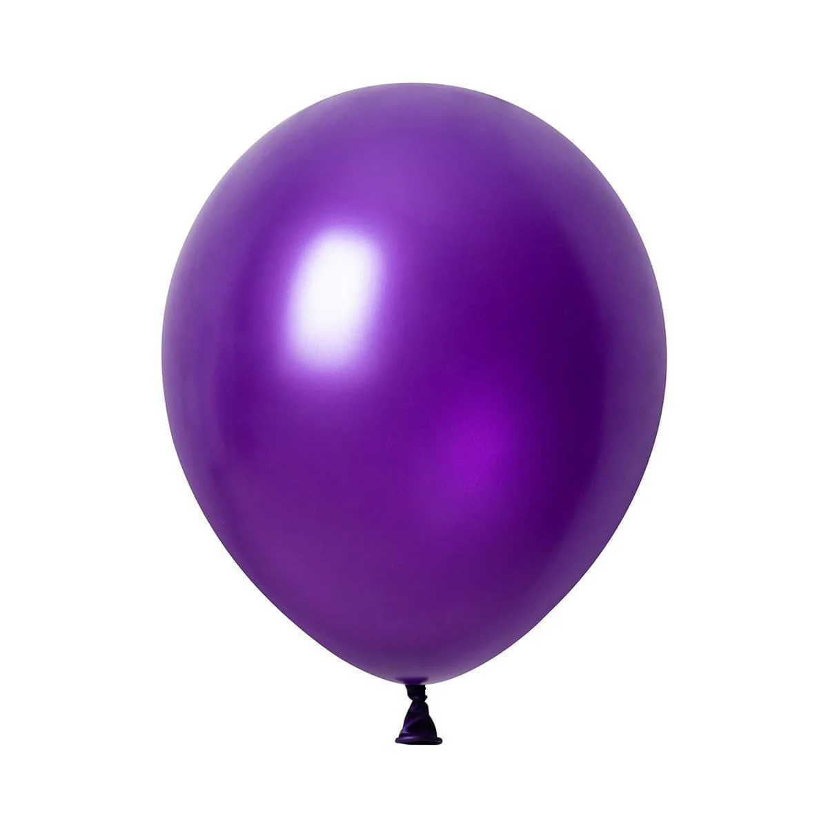 Purple Latex Balloon 12 Inches, Pearl Collection, 15 Count - Image 2