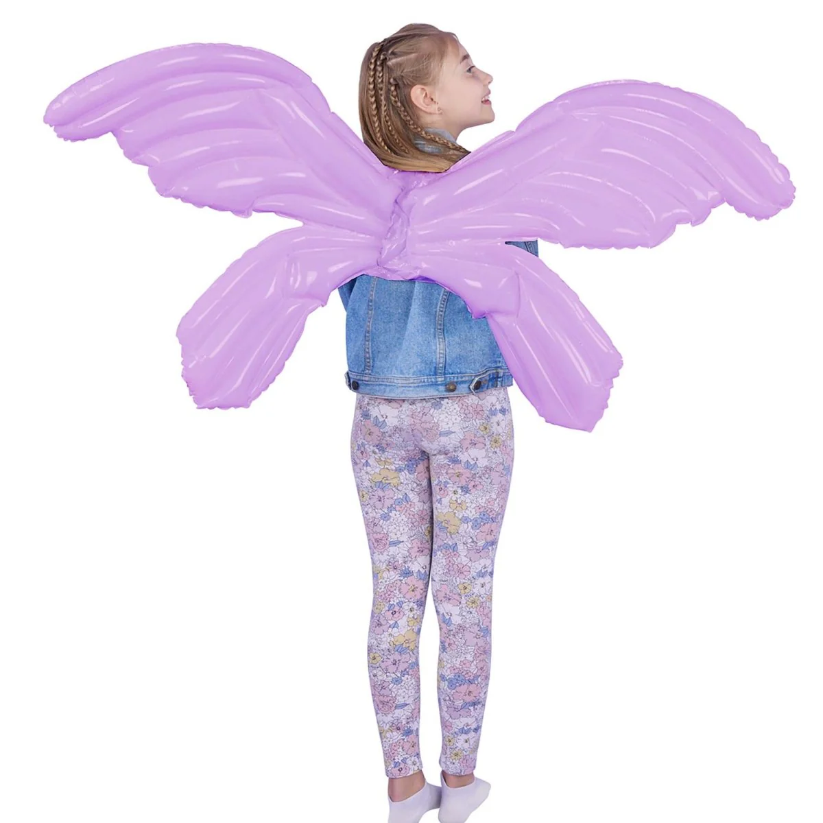 Purple Macaroon Butterfly Balloon Wings, 1 Count