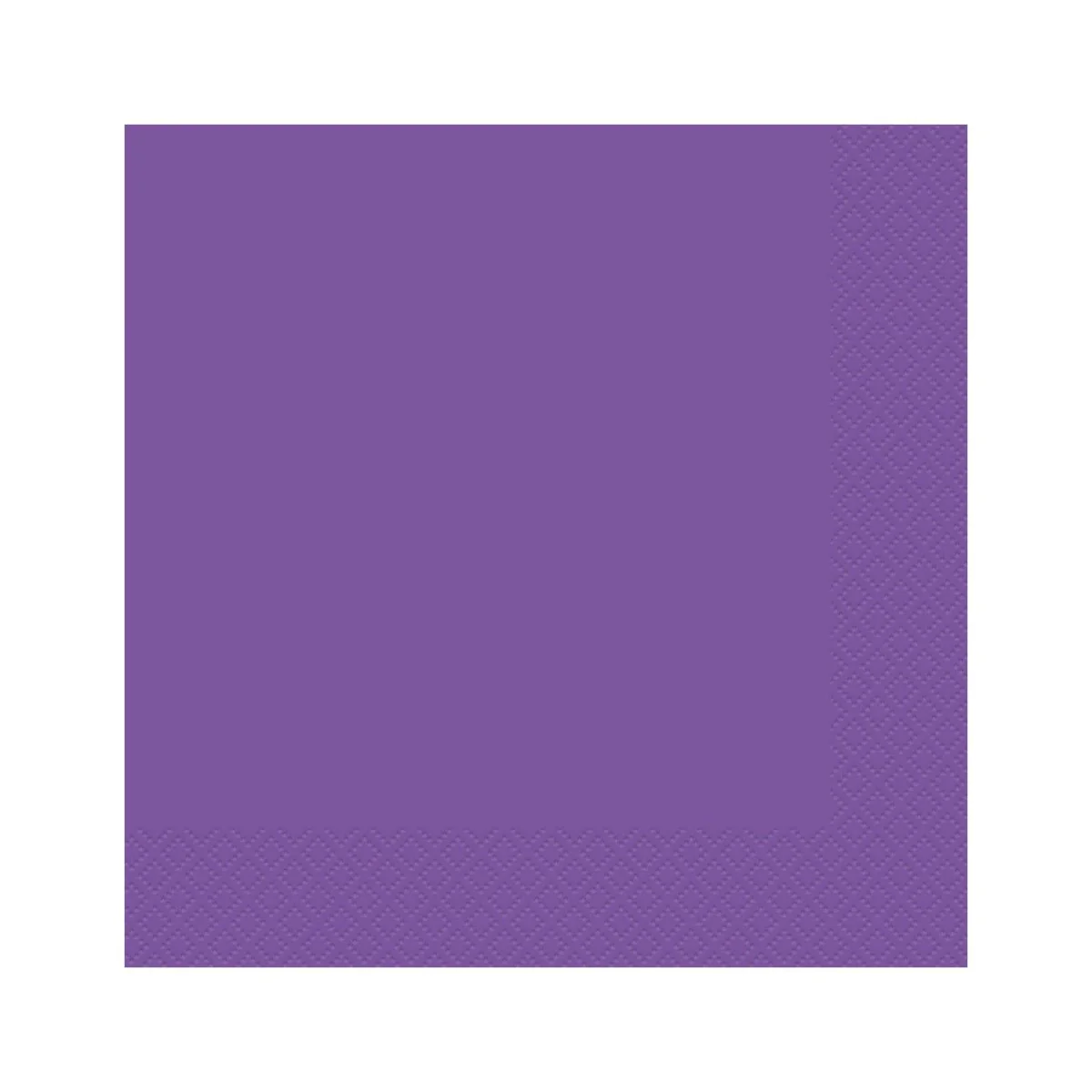 Purple Small Beverage Napkins, 20 Count
