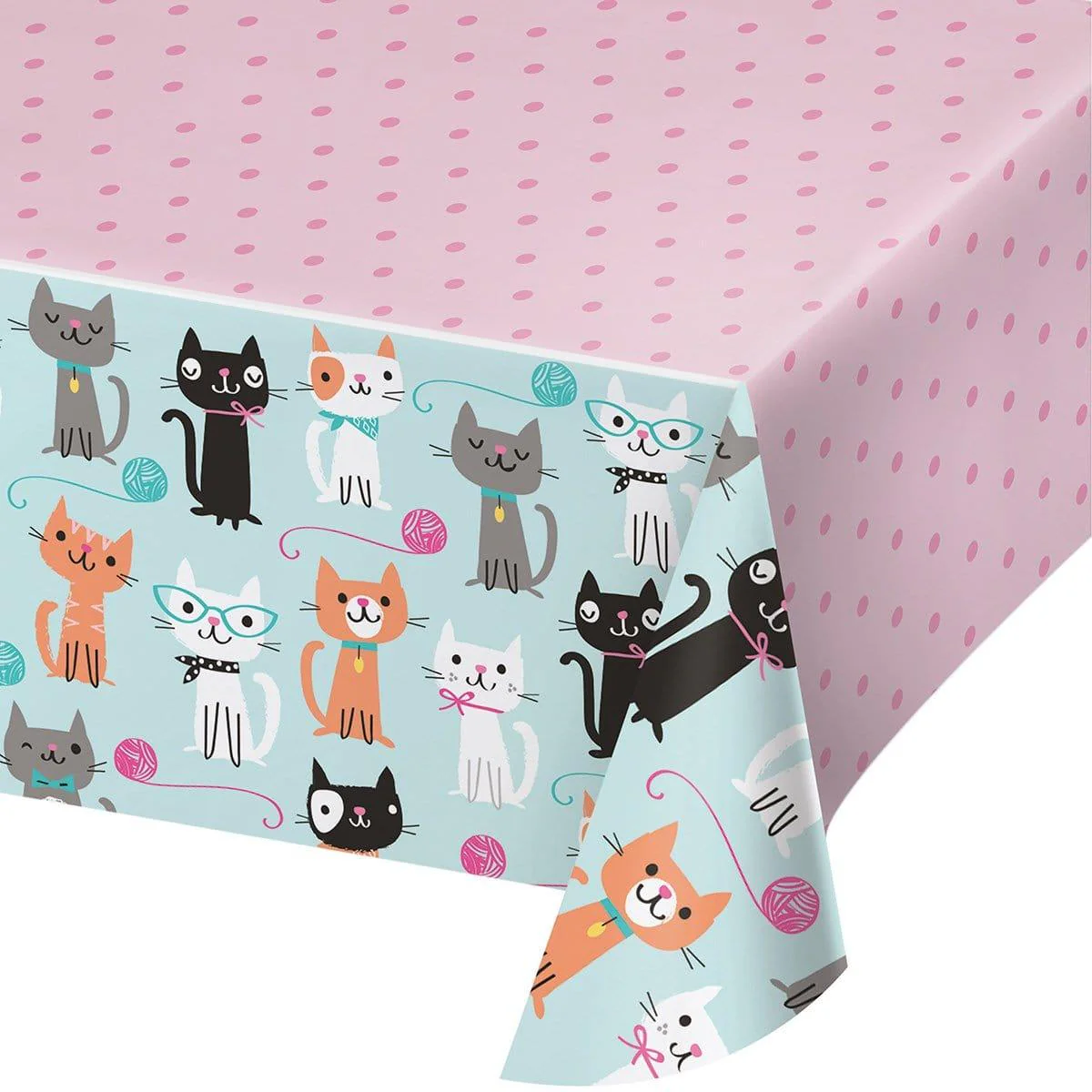 Purr-fect Party tablecover