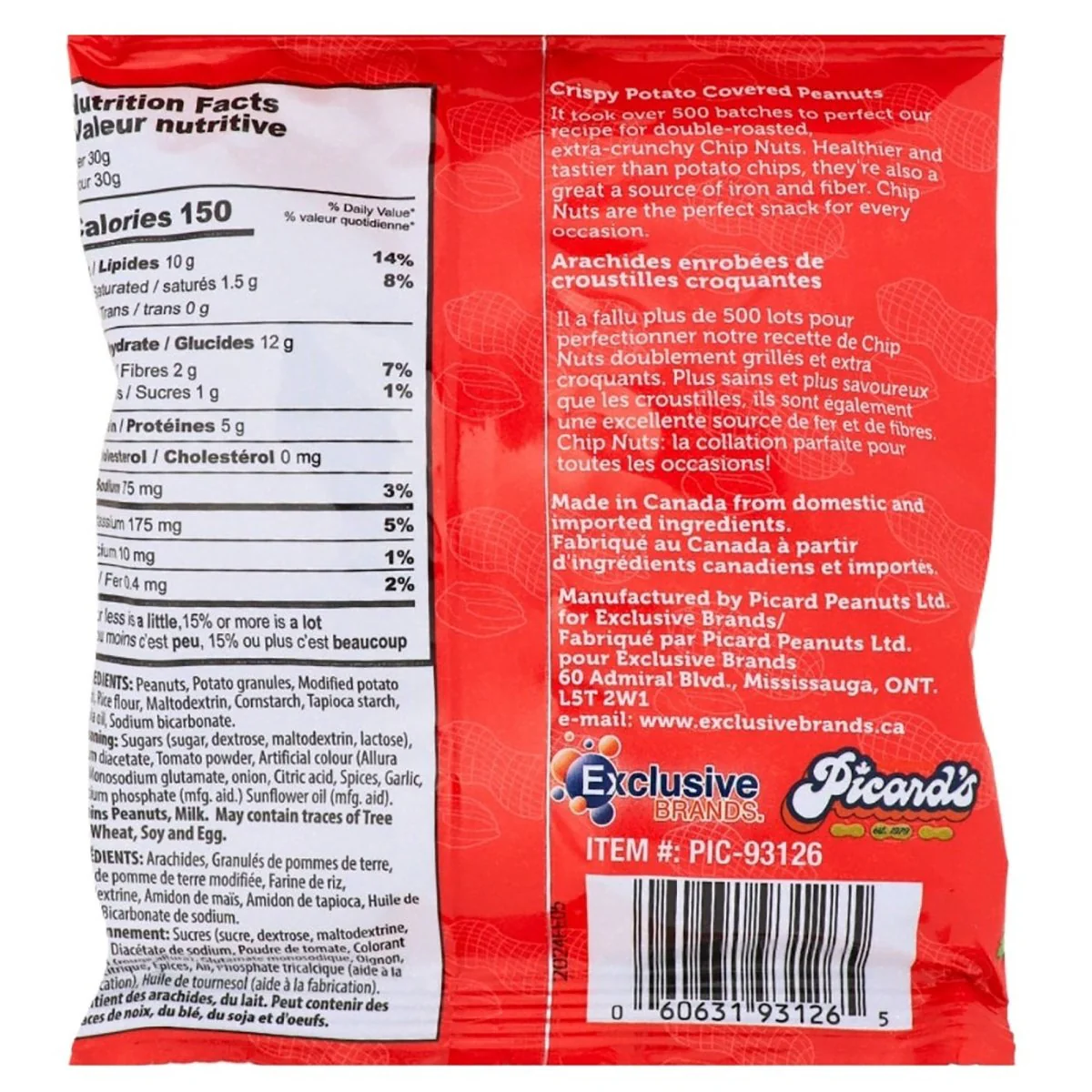 Pzazz Crunchy Nuts, Ketchup, 80 g, 1 Count - Image 2