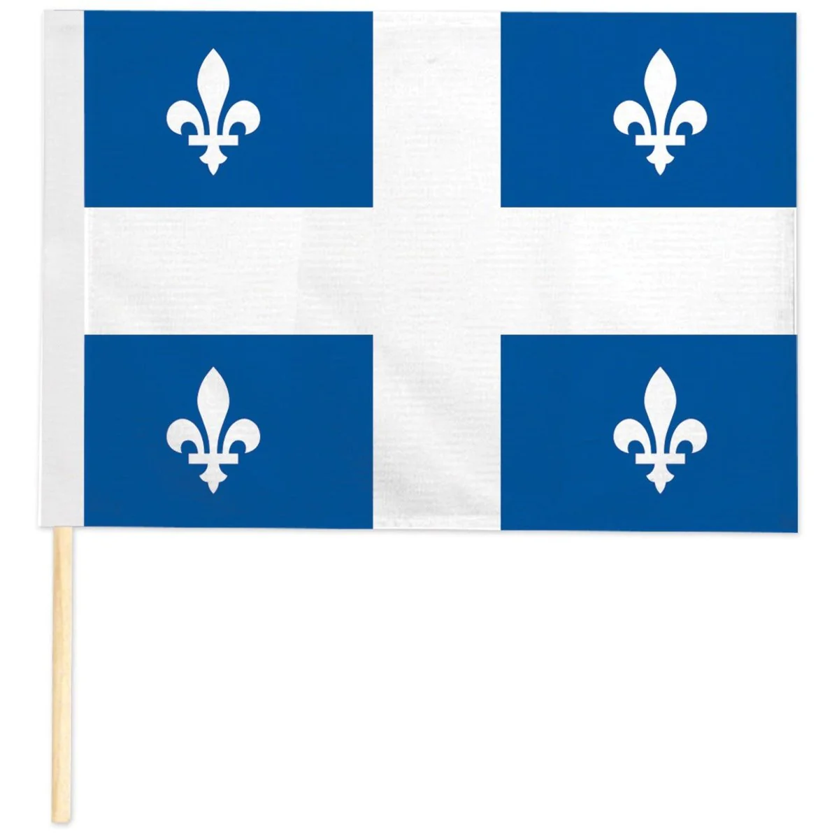 Quebec Flag, 12 x 18 Inches, 1 Count