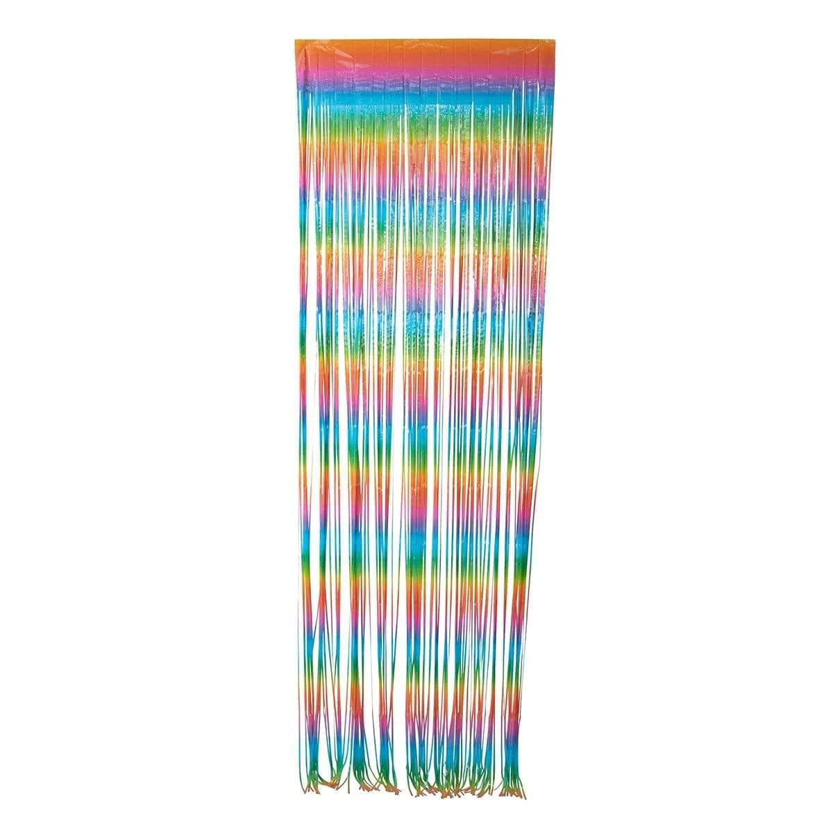 Rainbow, Macaroon Collection, Foil Fringe Curtain