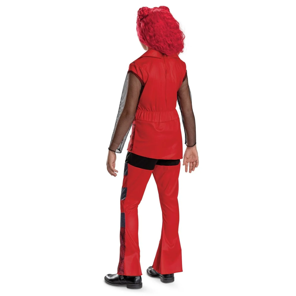 Red Costume for Kids, Descendants, Red Jumpsuit with Attached Vest - Image 2
