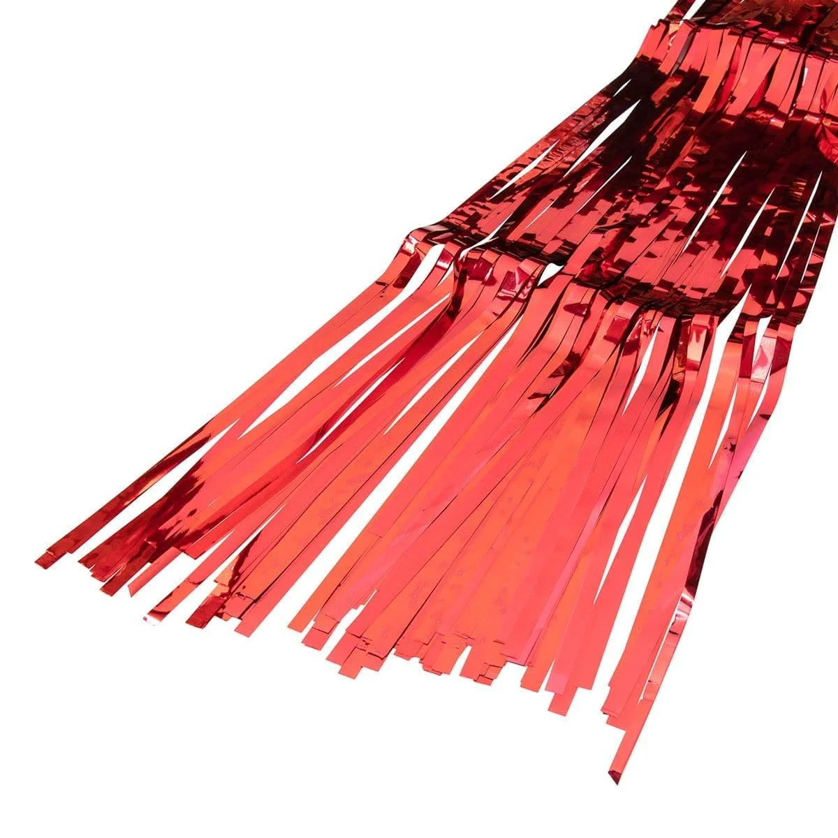 Red Foil Fringe Curtain - Image 3