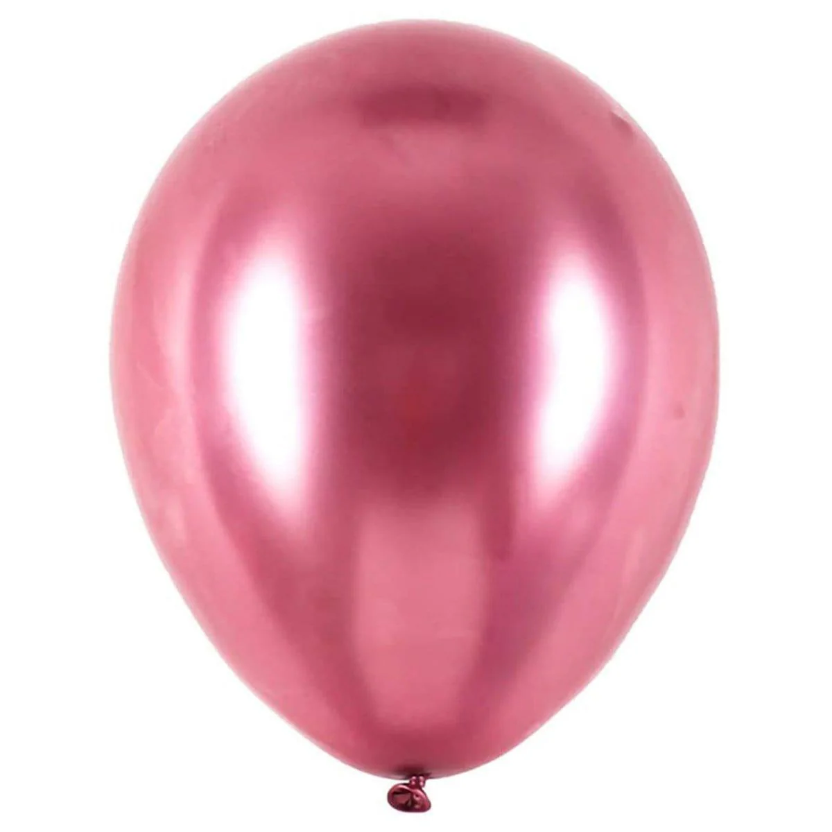 Red Latex Balloon 12 Inches, Chrome Collection, 15 Count - Image 2