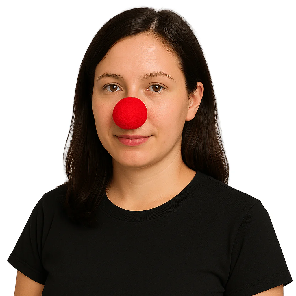 Red Nose for Clowns, 1 Count