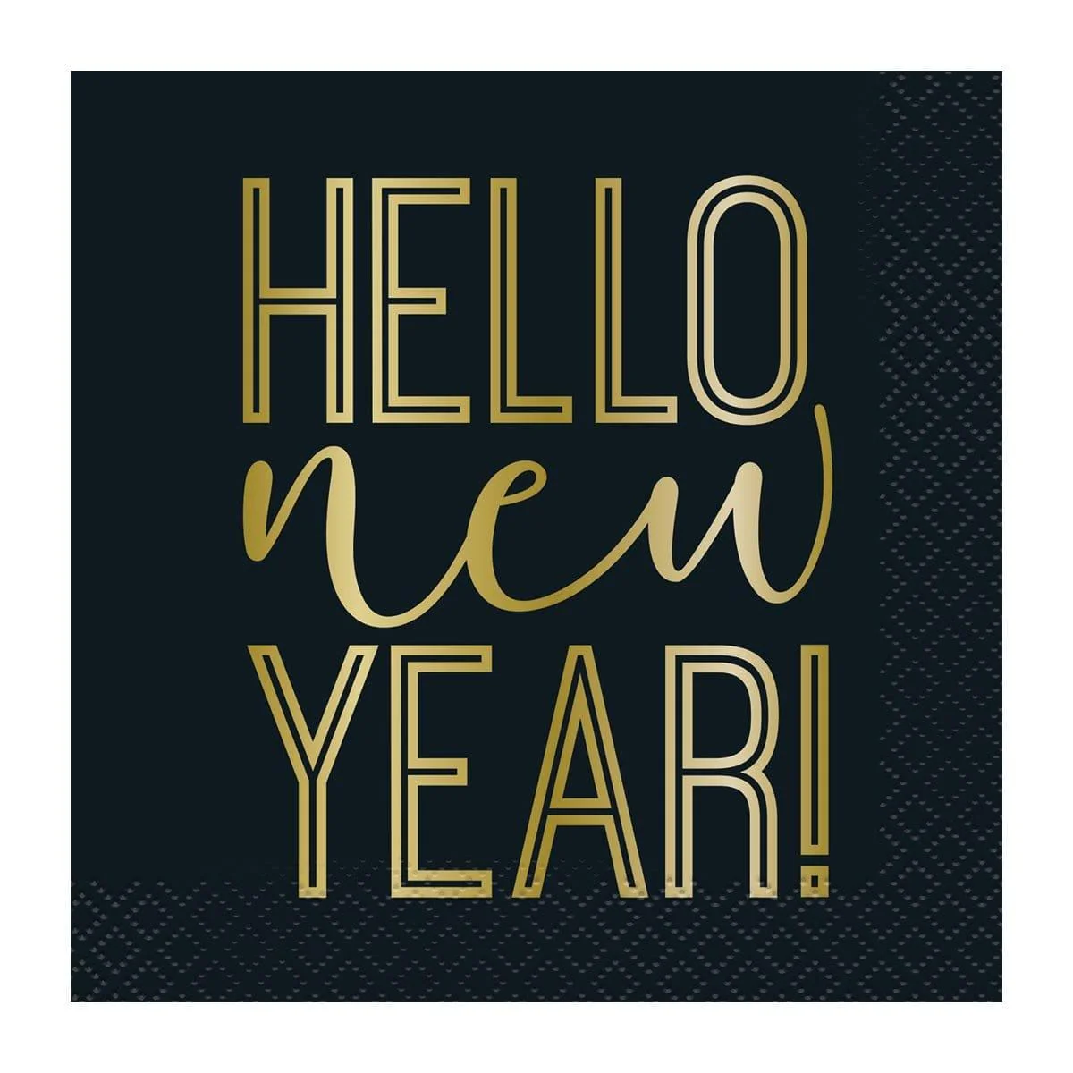 Roaring New Year Beverage Napkins, 16 per Package