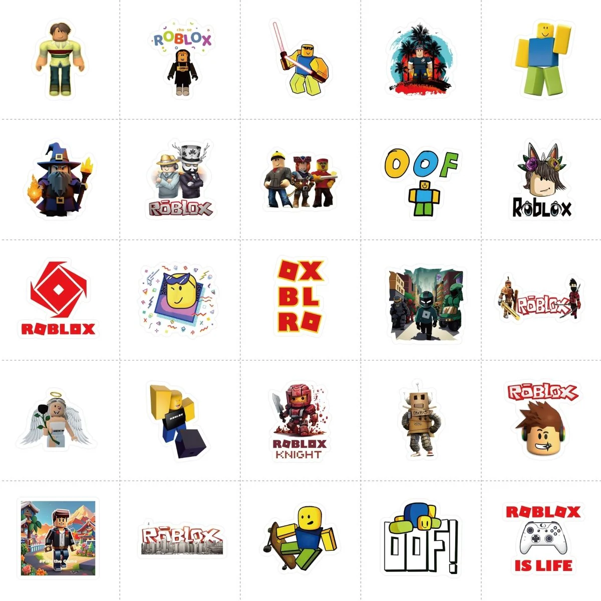 Roblox Stickers, Assortment, 25 Count - Image 5