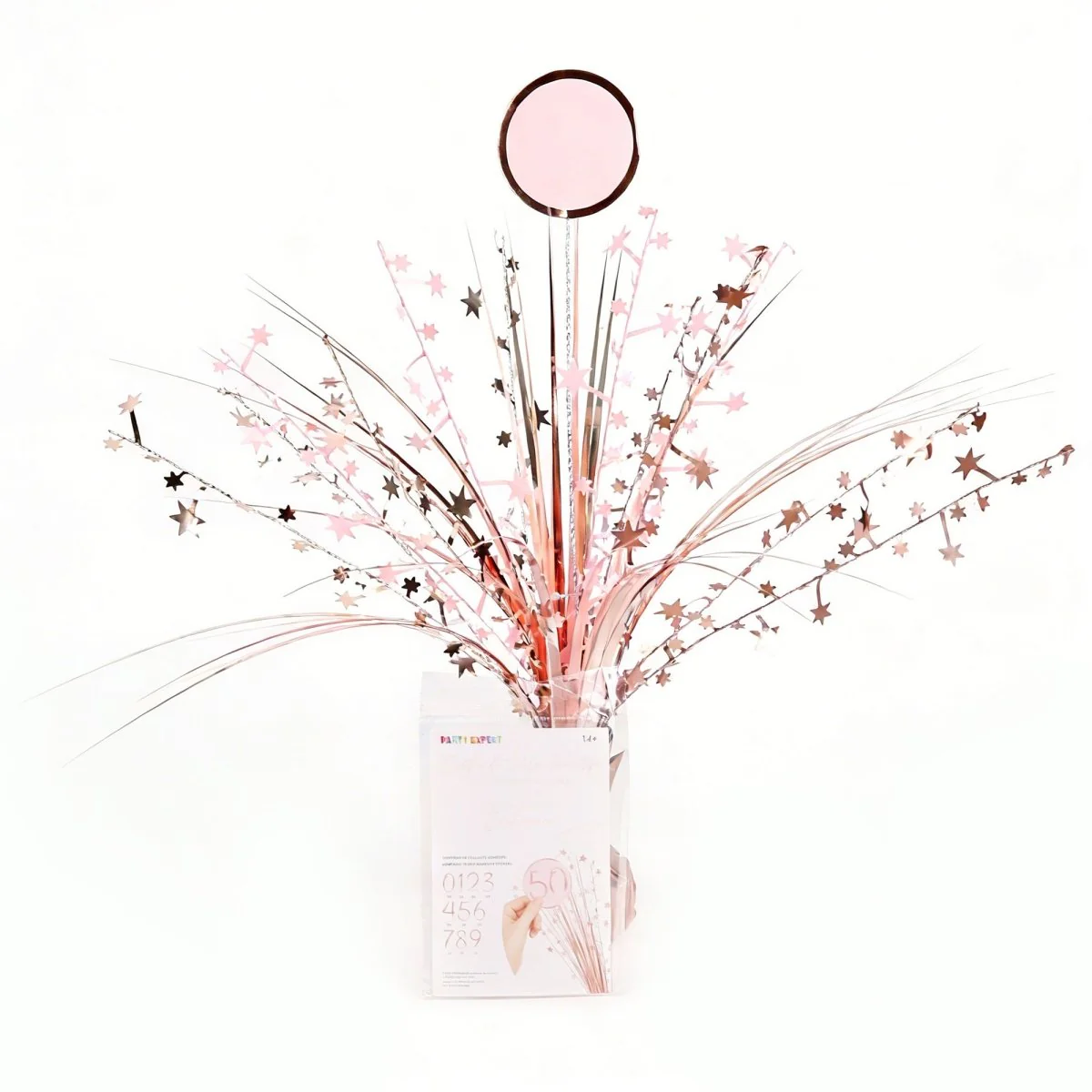 Rosé Celebration Birthday Customizable Centerpiece, 18 Inches, 1 Count - Image 2