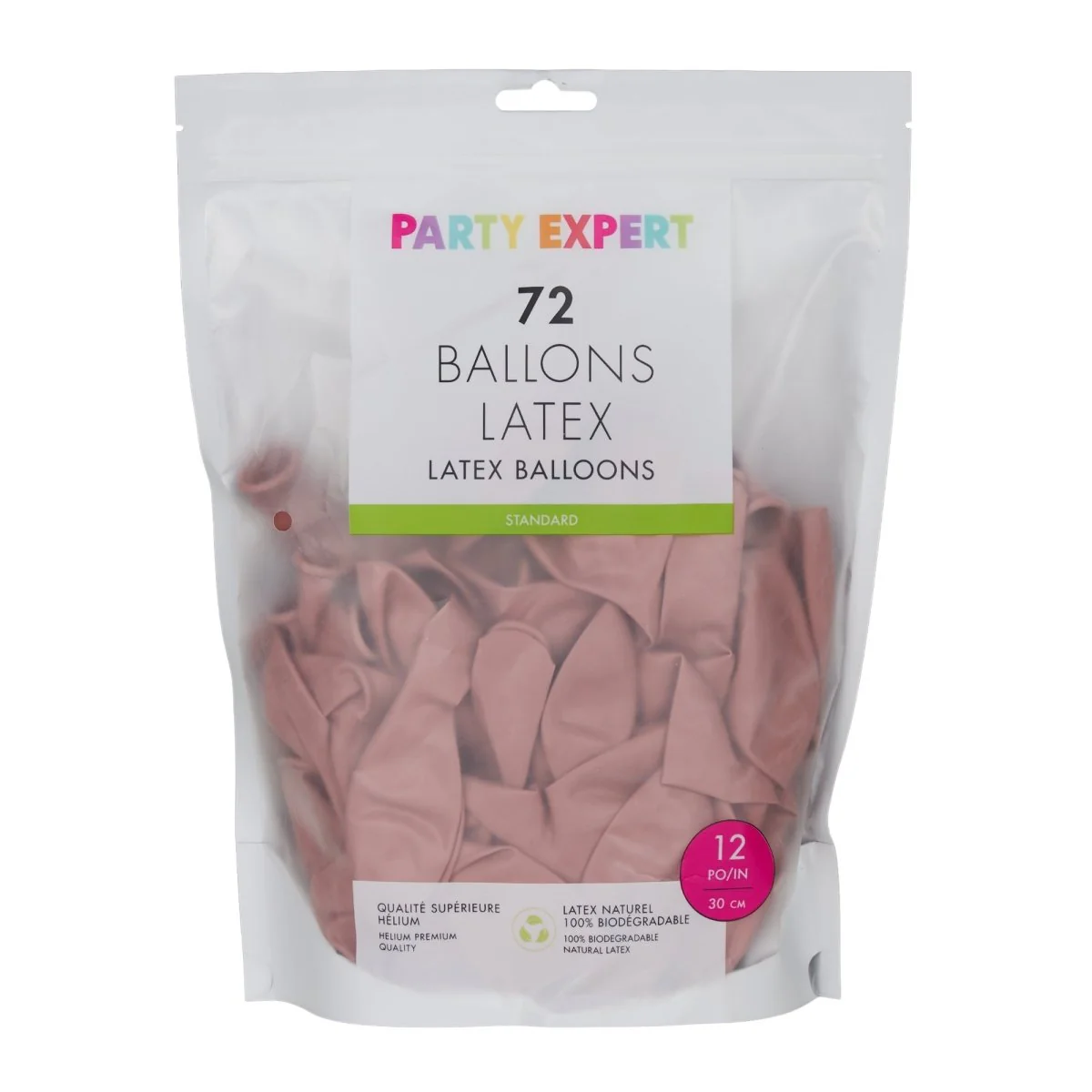 Rosewood Latex Balloon 12 inches, 72 Count - Image 3