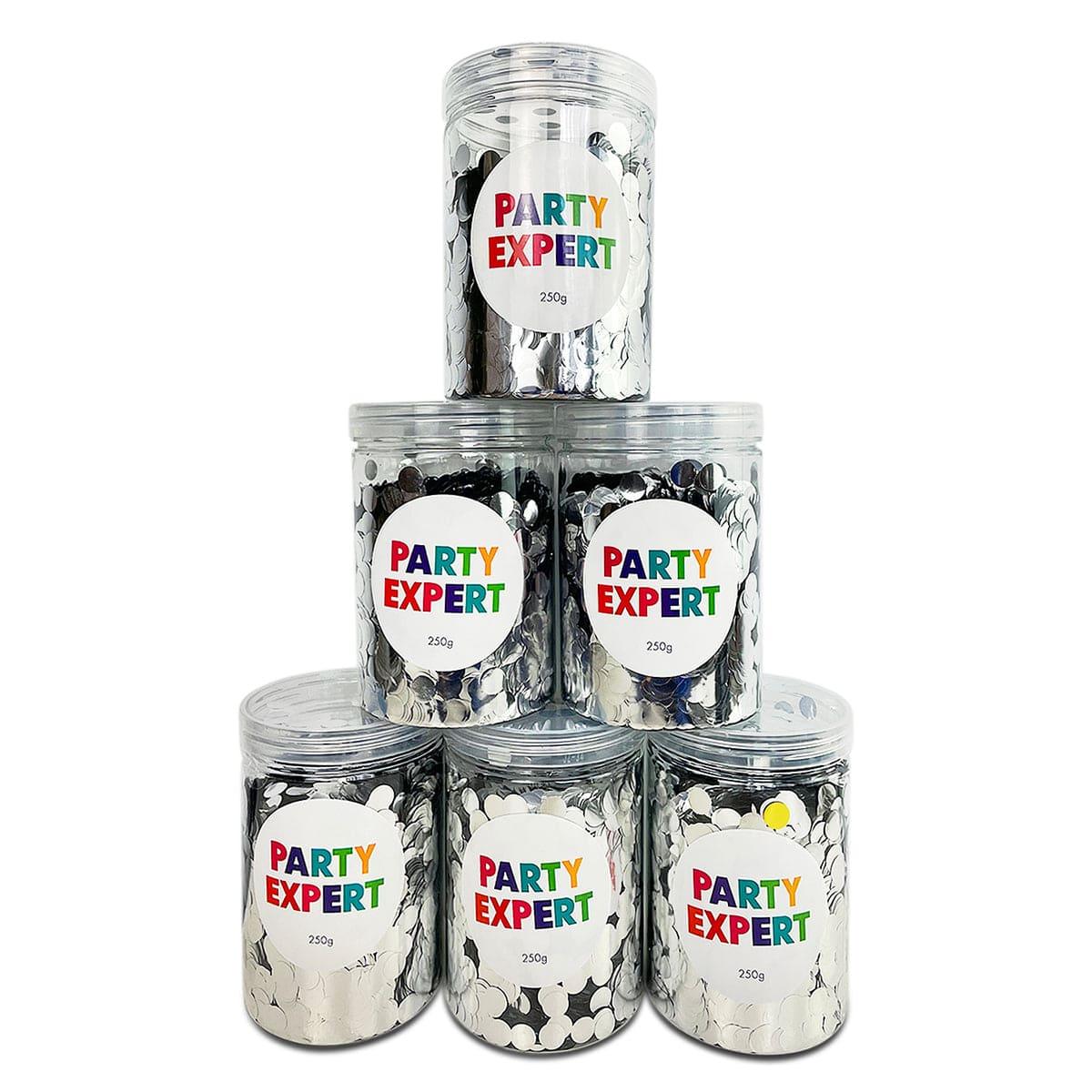 Round Confetti, Silver - Image 3