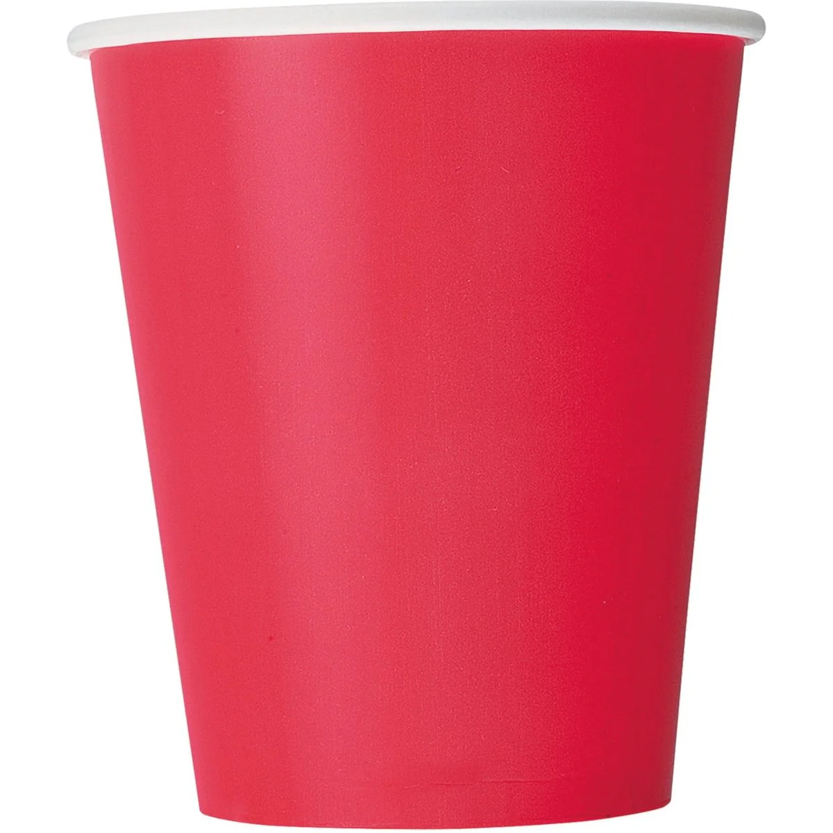 Ruby Red Paper Cups, 9 Oz, 8 Count