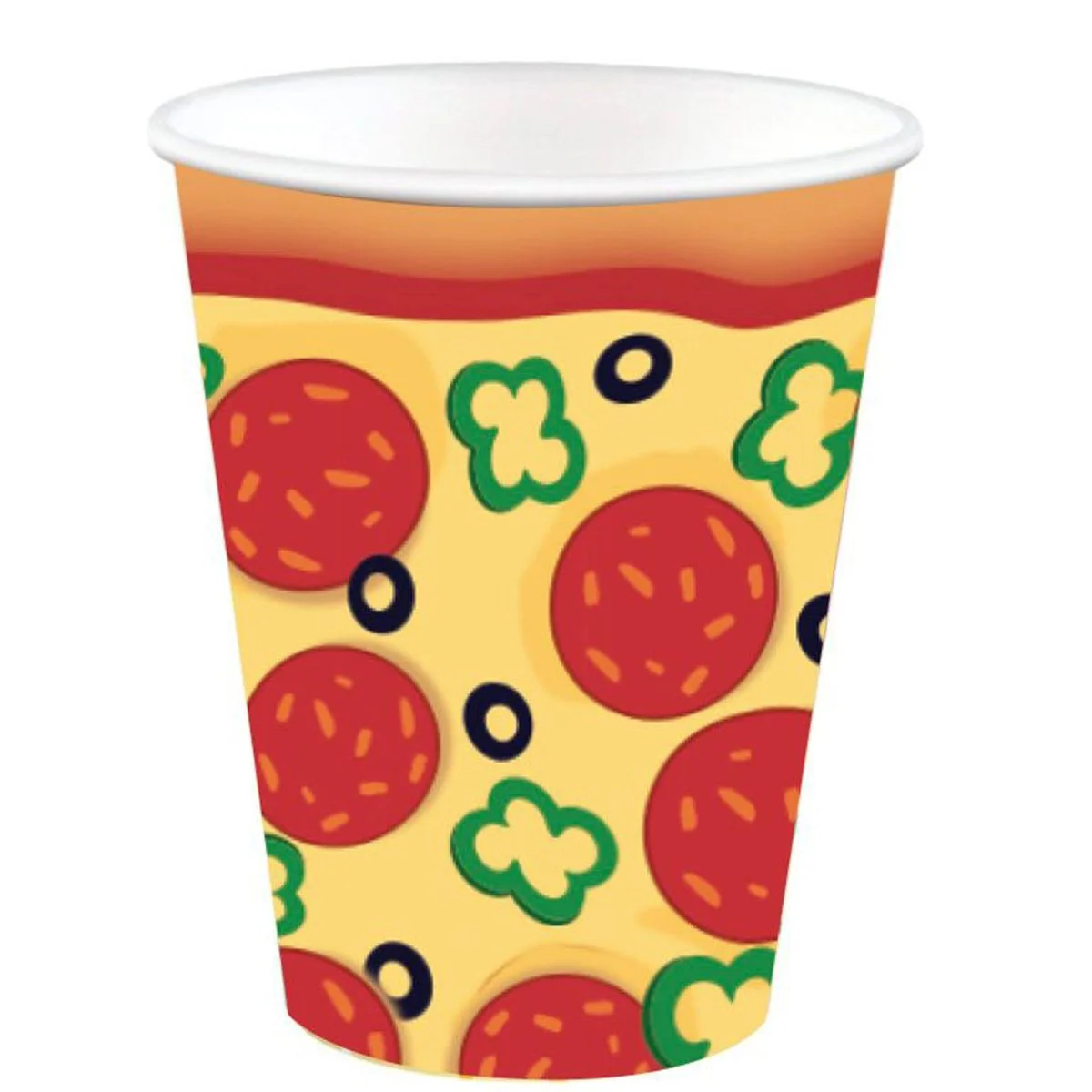 Say Cheese Party Paper Cups, 12 Oz, 20 Count