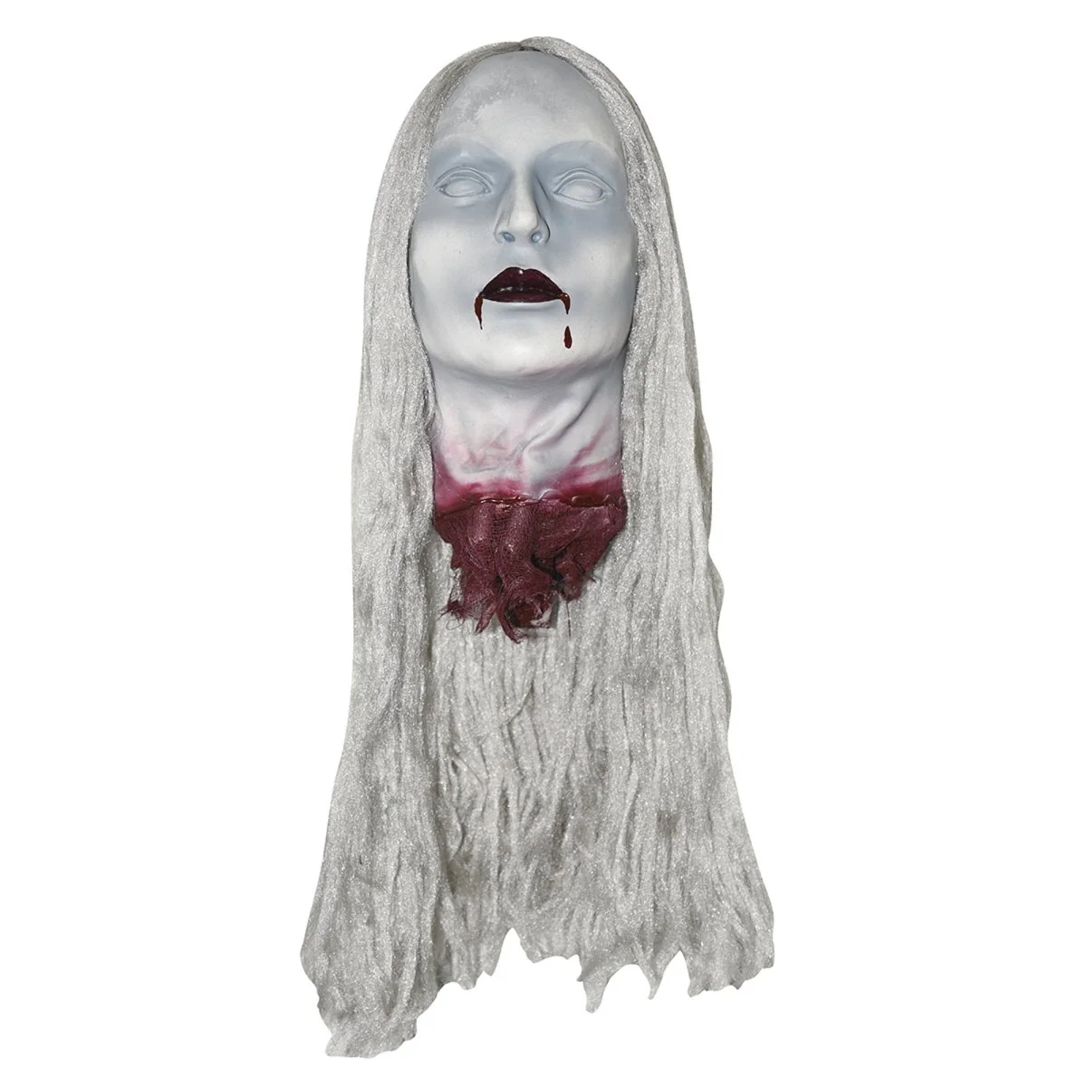Scary Woman Head Hanging Decoration, 1 Count