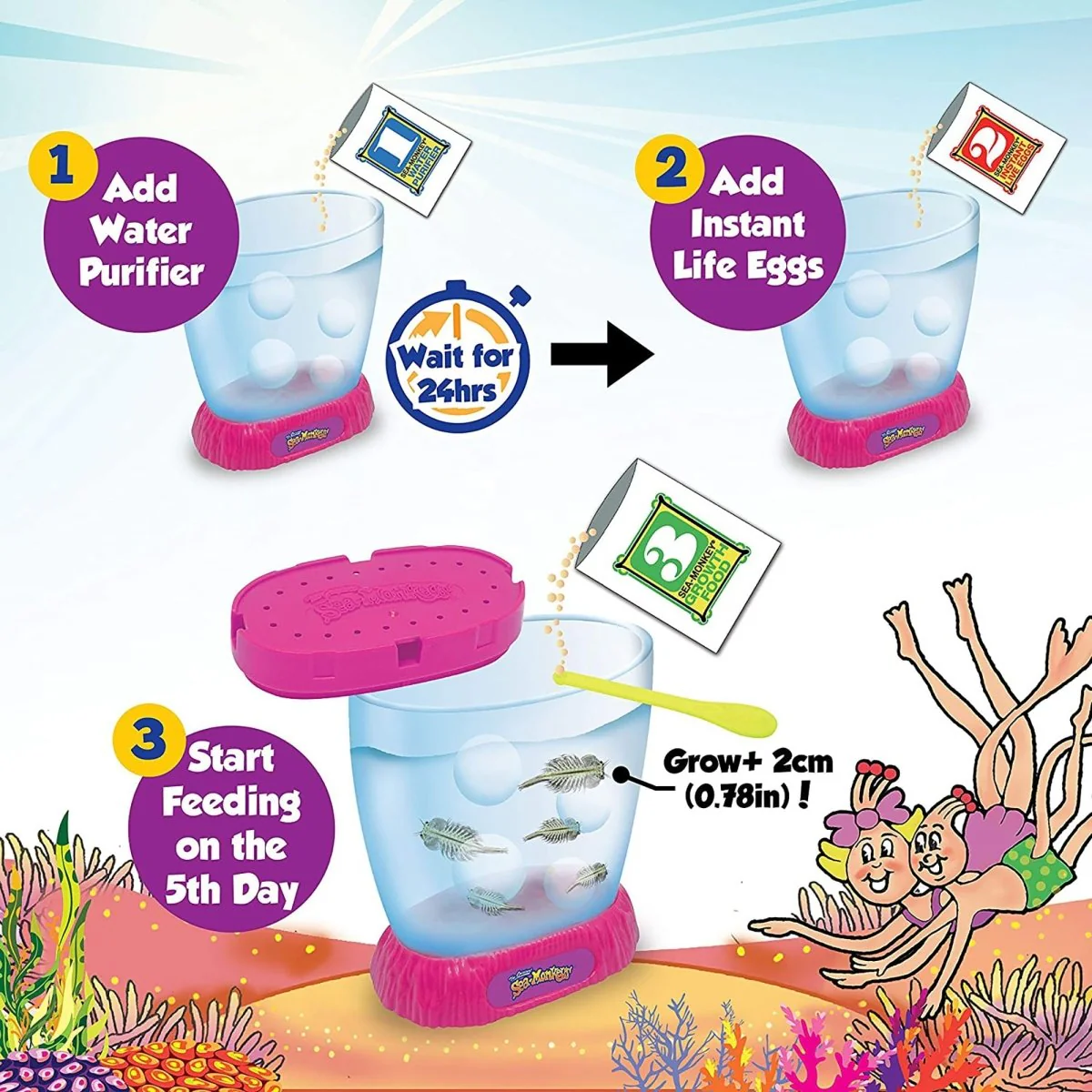 Sea-Monkey Ocean Zoo, Assortment, 1 Count - Image 7