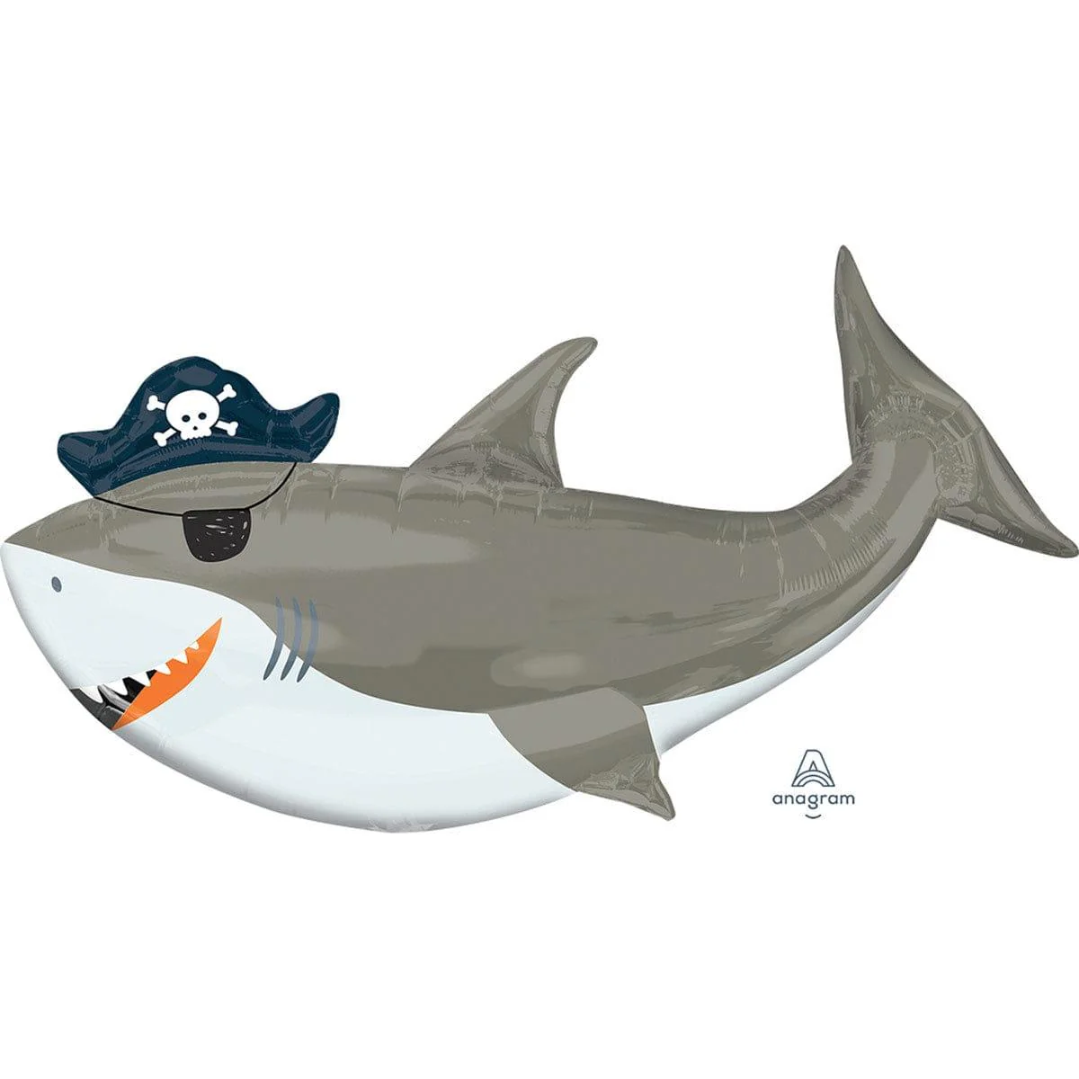 Shark Supershape Foil Balloon, 40 in