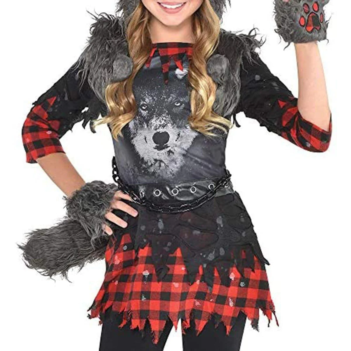 She-Wolf Costume for Kids - Image 2