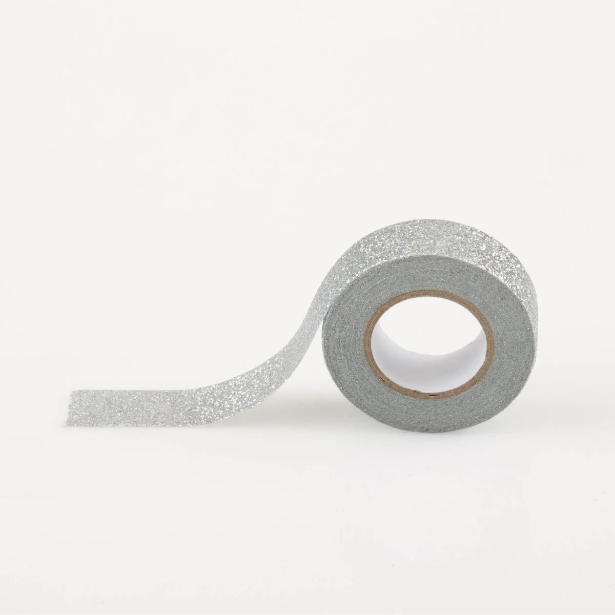 Silver Glitter Tape, 1 Count