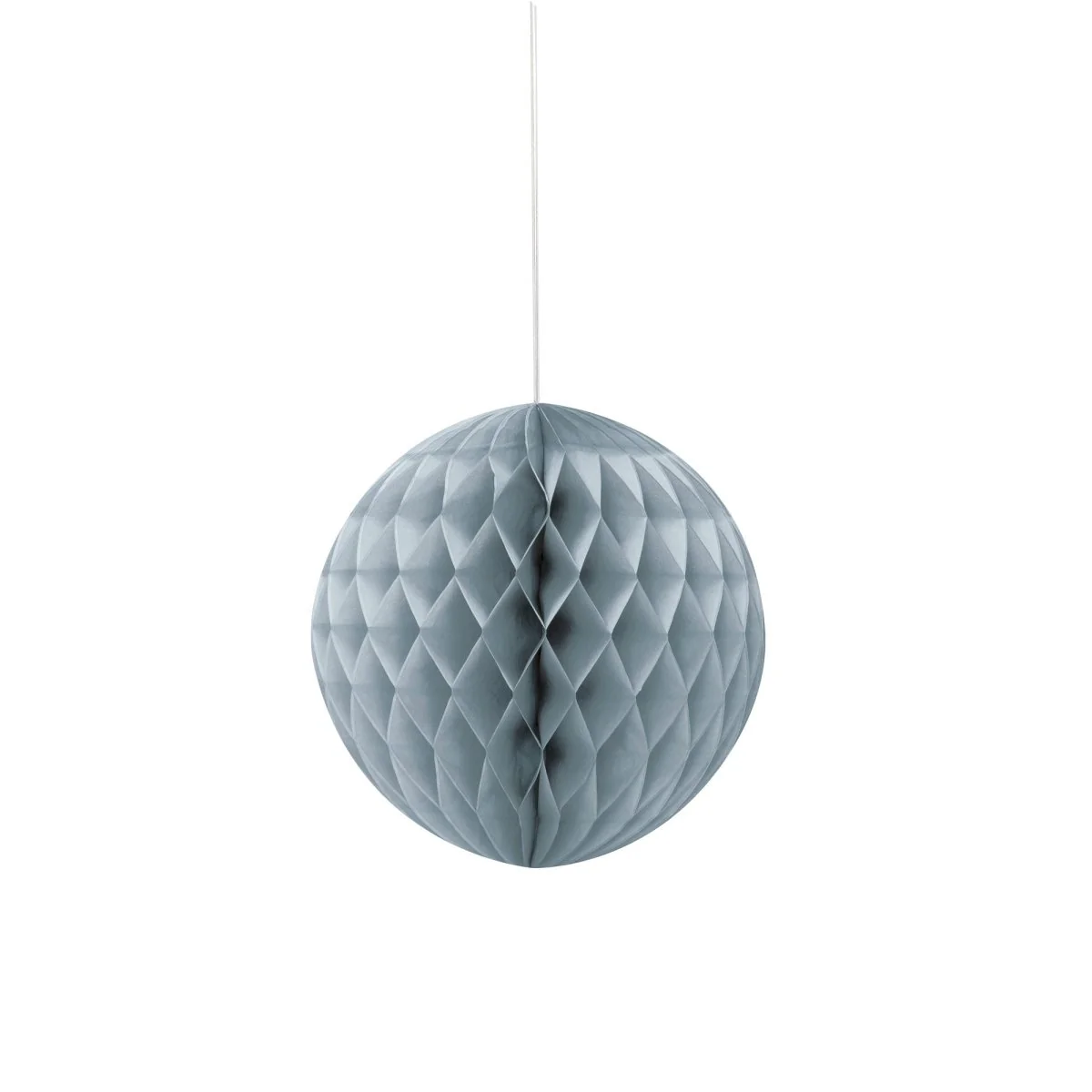Silver Honeycomb Ball, 8 Inches, 1 Count