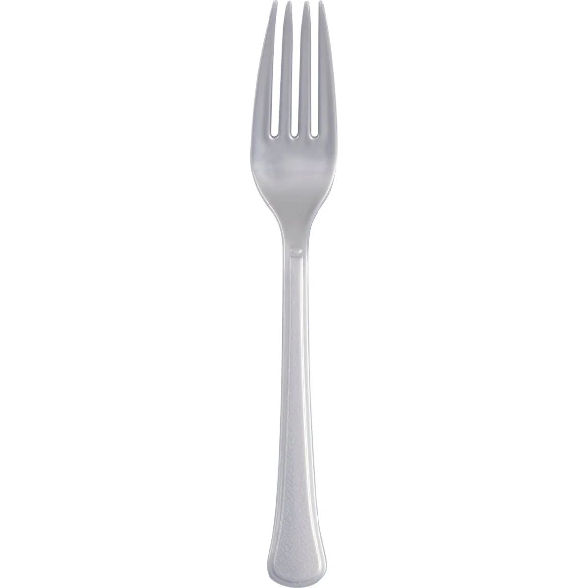 Silver Plastic Forks, 20 Count