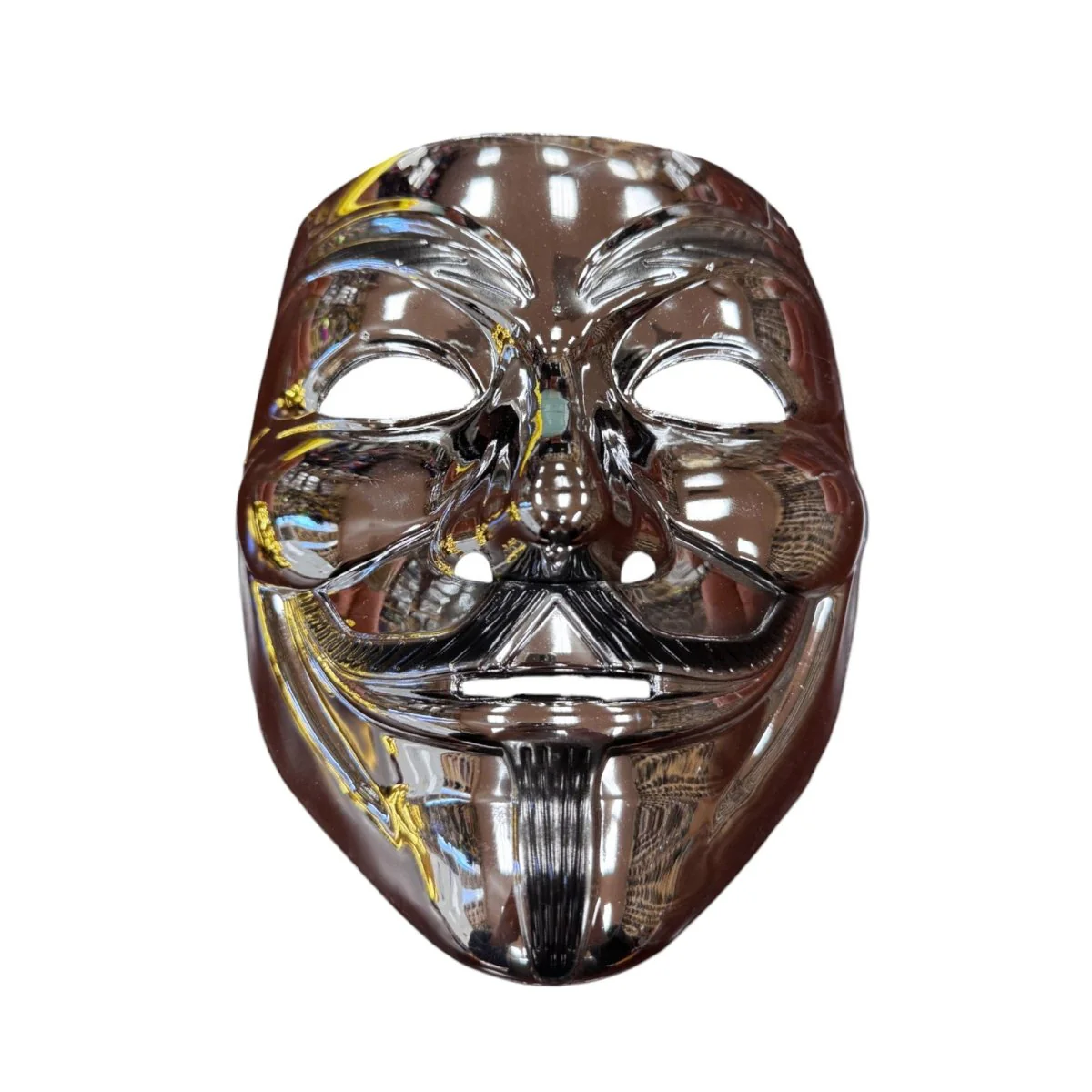 Silver Vendetta Face Mask for Adults - Image 2