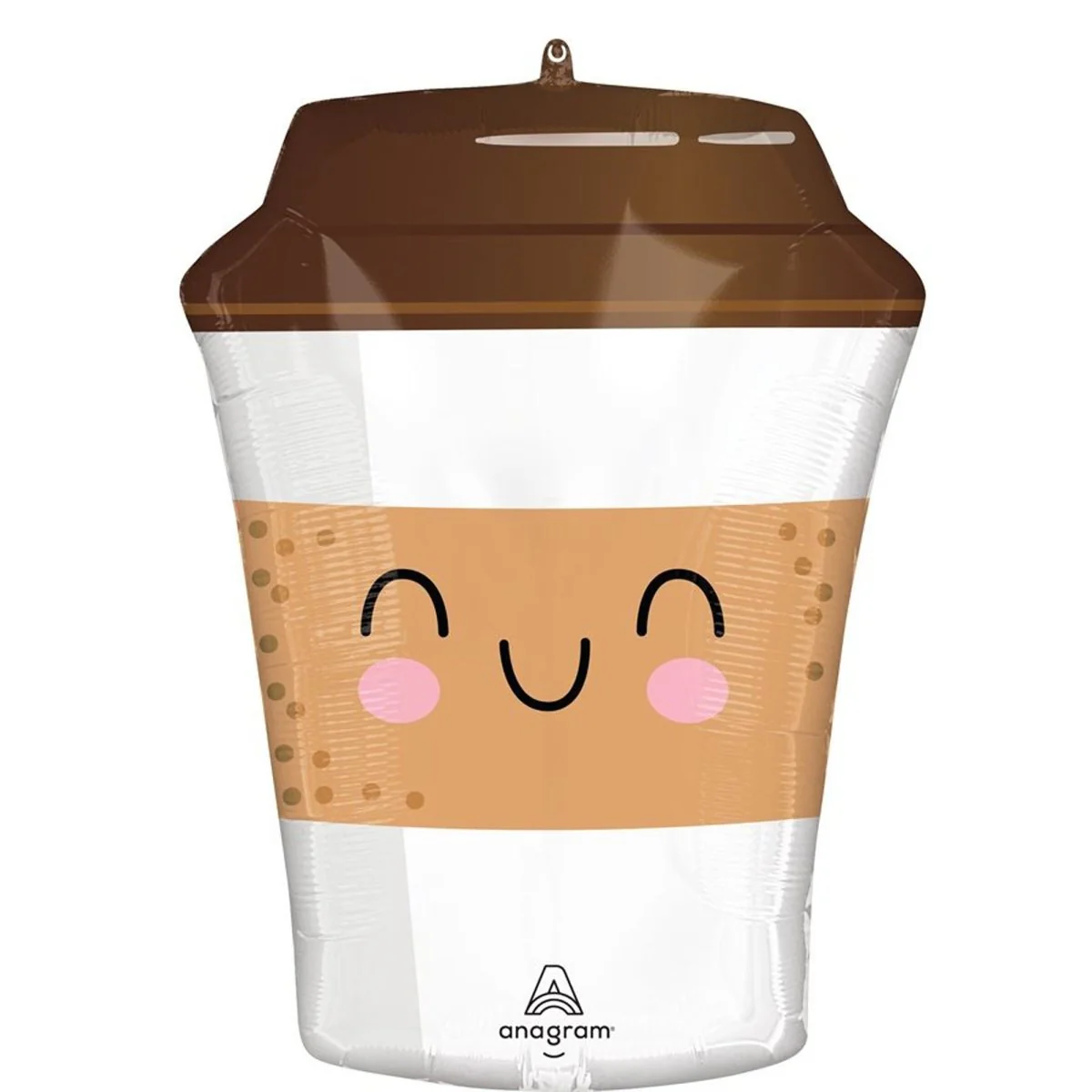 Sippy Friends Coffee Supershape Foil Balloon, 20 Inches, 1 Count