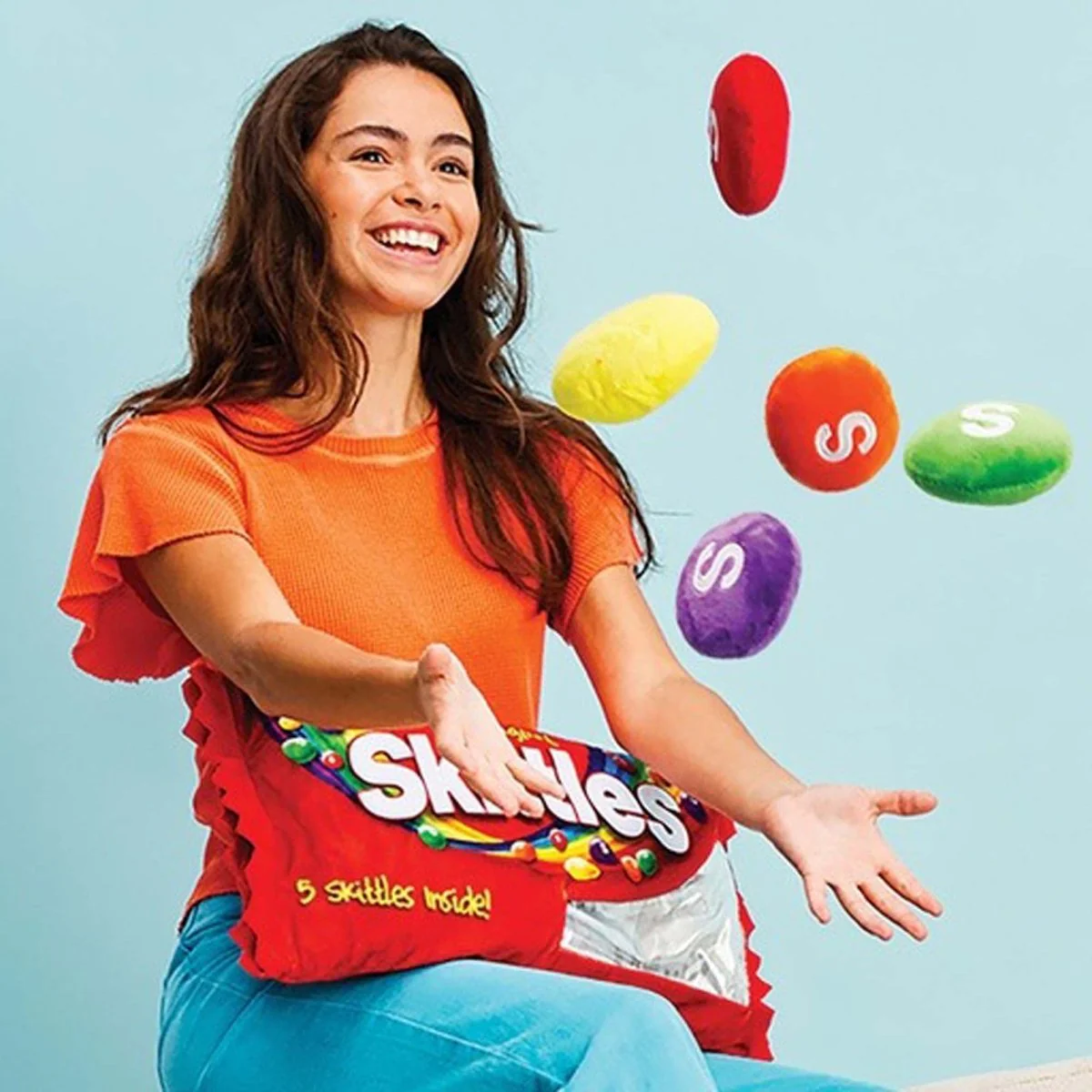 Skittles Packaging Plush, 17 Inches, 1 Count - Image 4
