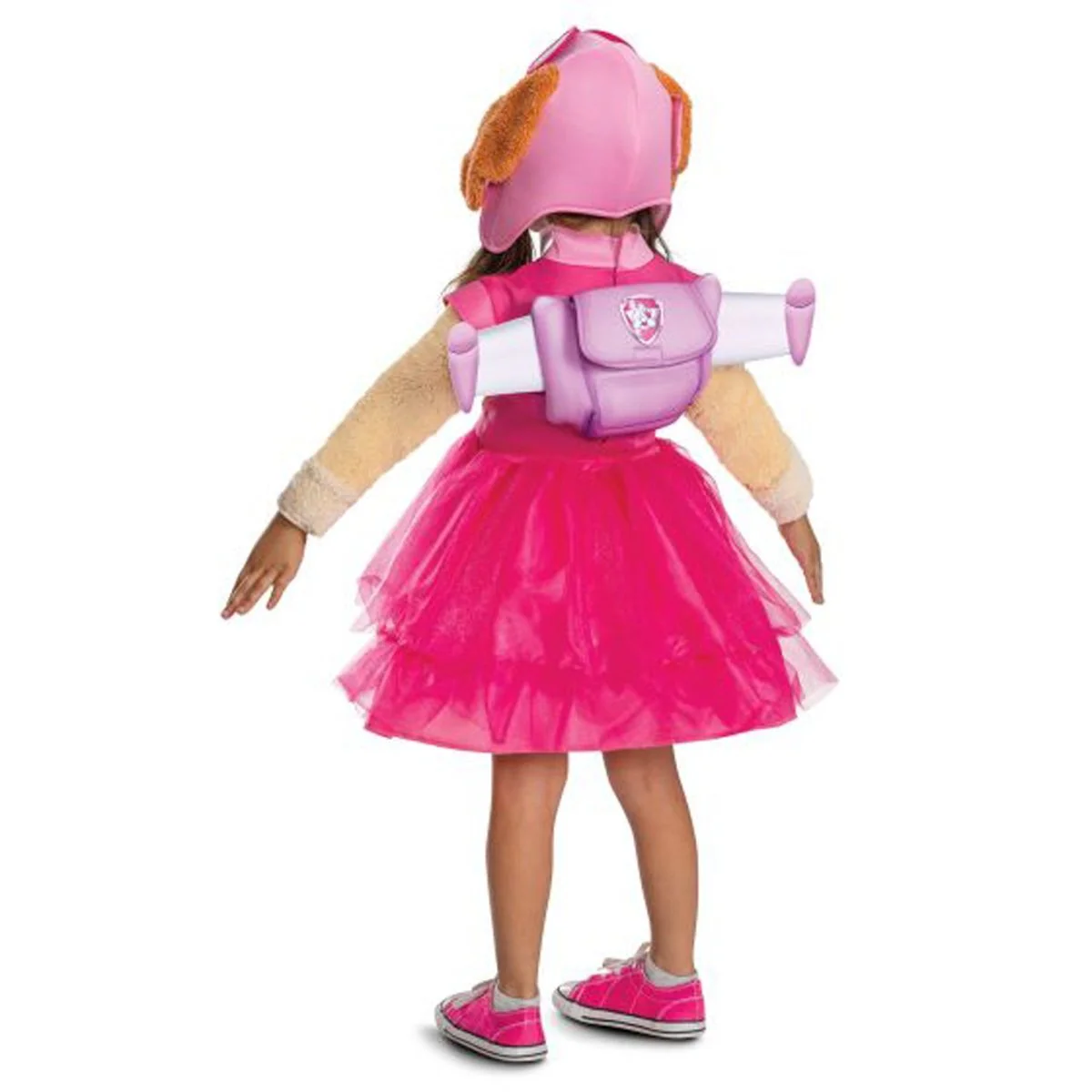 Skye Deluxe Costume for Toddlers, Paw Patrol, Dress with Pack and Headpiece - Image 2