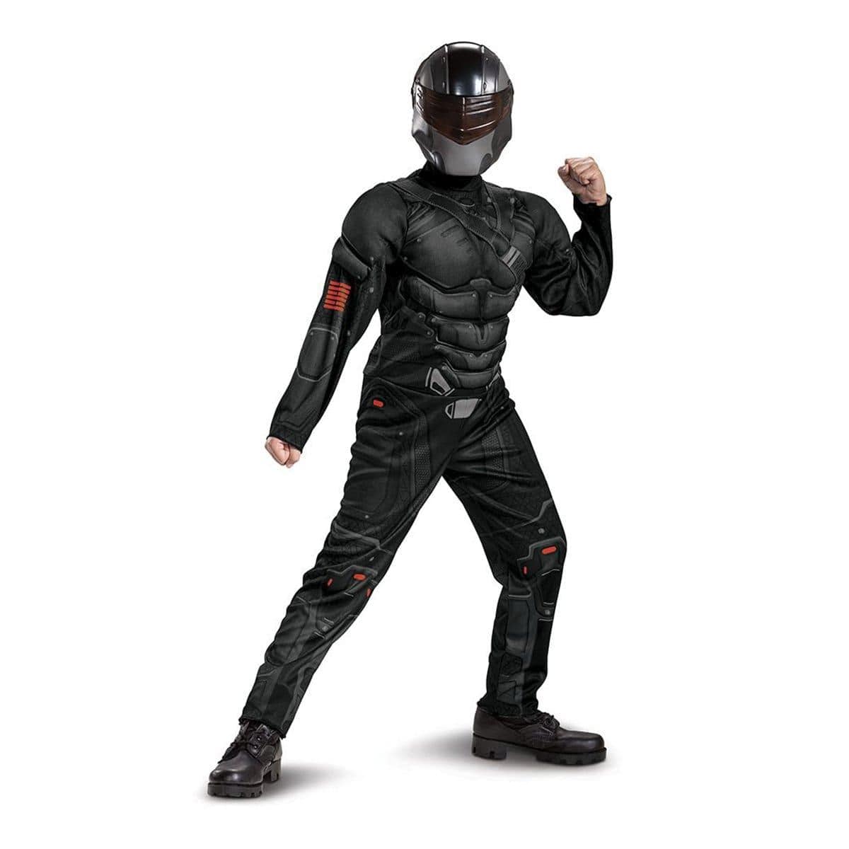 Snake Eyes Muscle Costume for Kids, G.I. Joe