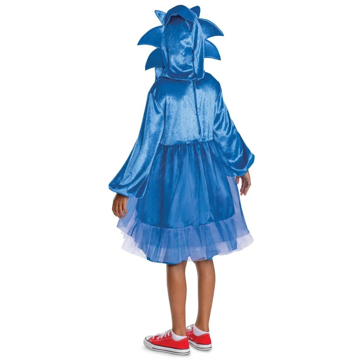 Sonic Dress Costume for Kids, Hooded Dress - Image 3