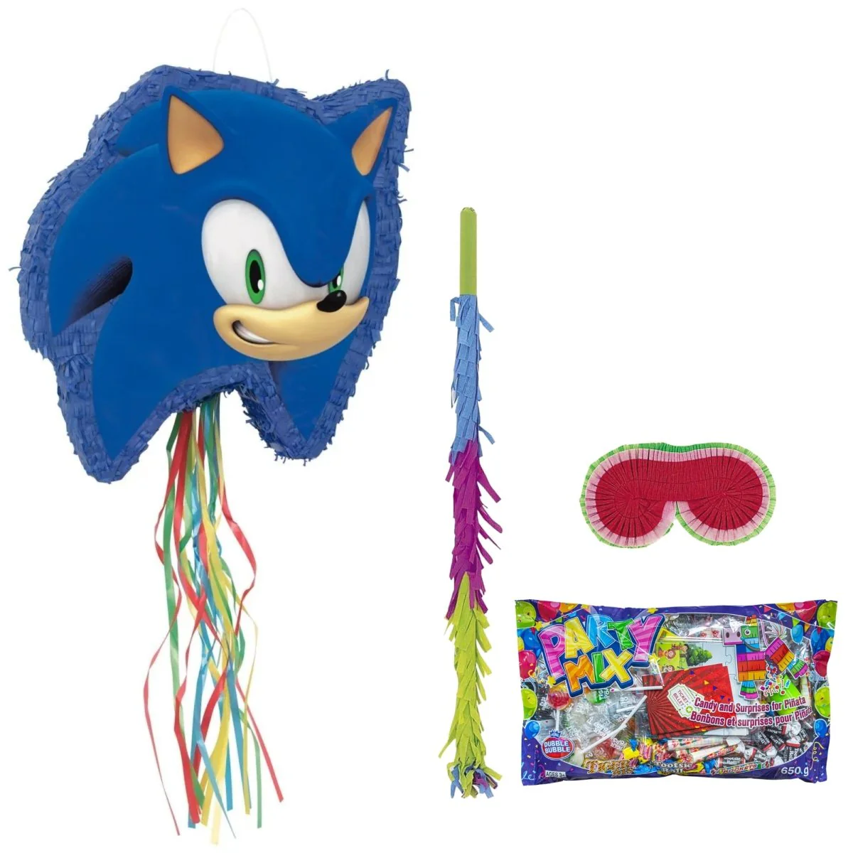 Sonic Piñata Birthday Party Kit