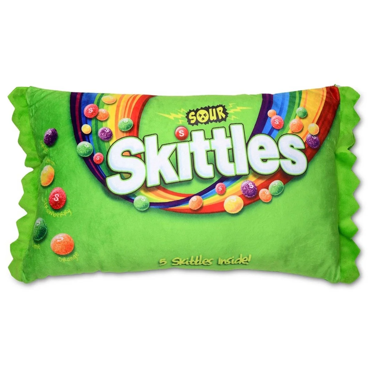 Sour Skittles Packaging Plush, 17 Inches, 1 Count - Image 3