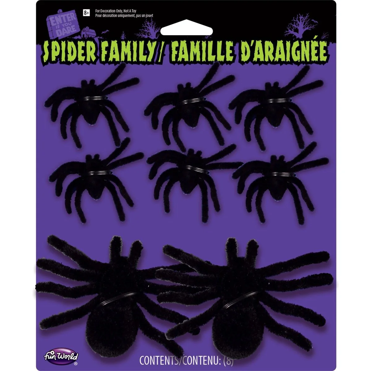 Fuzzy Spider Family, Assortment, 1 Count - Image 3