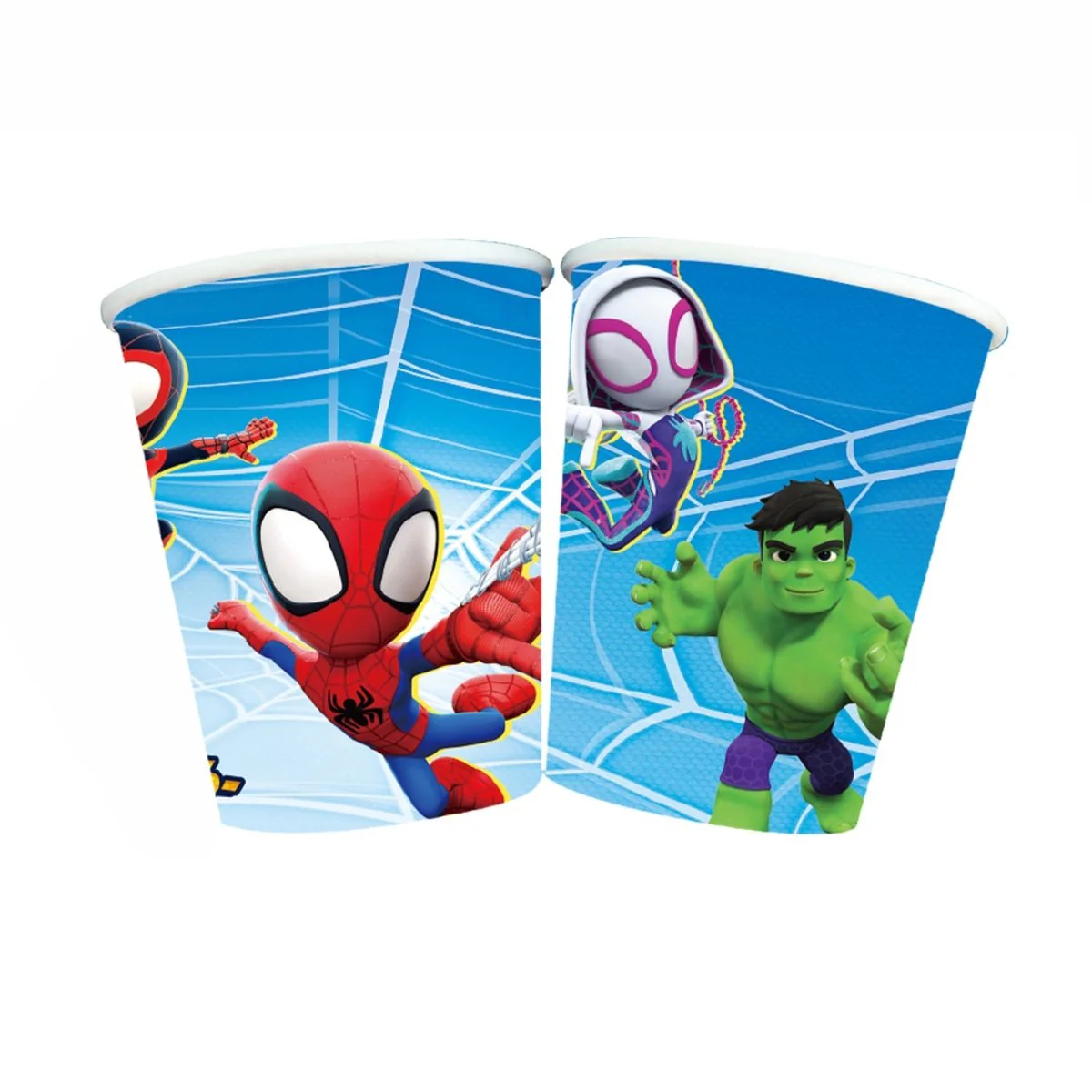Spidey Heroes Birthday Paper Cups, 10 Count